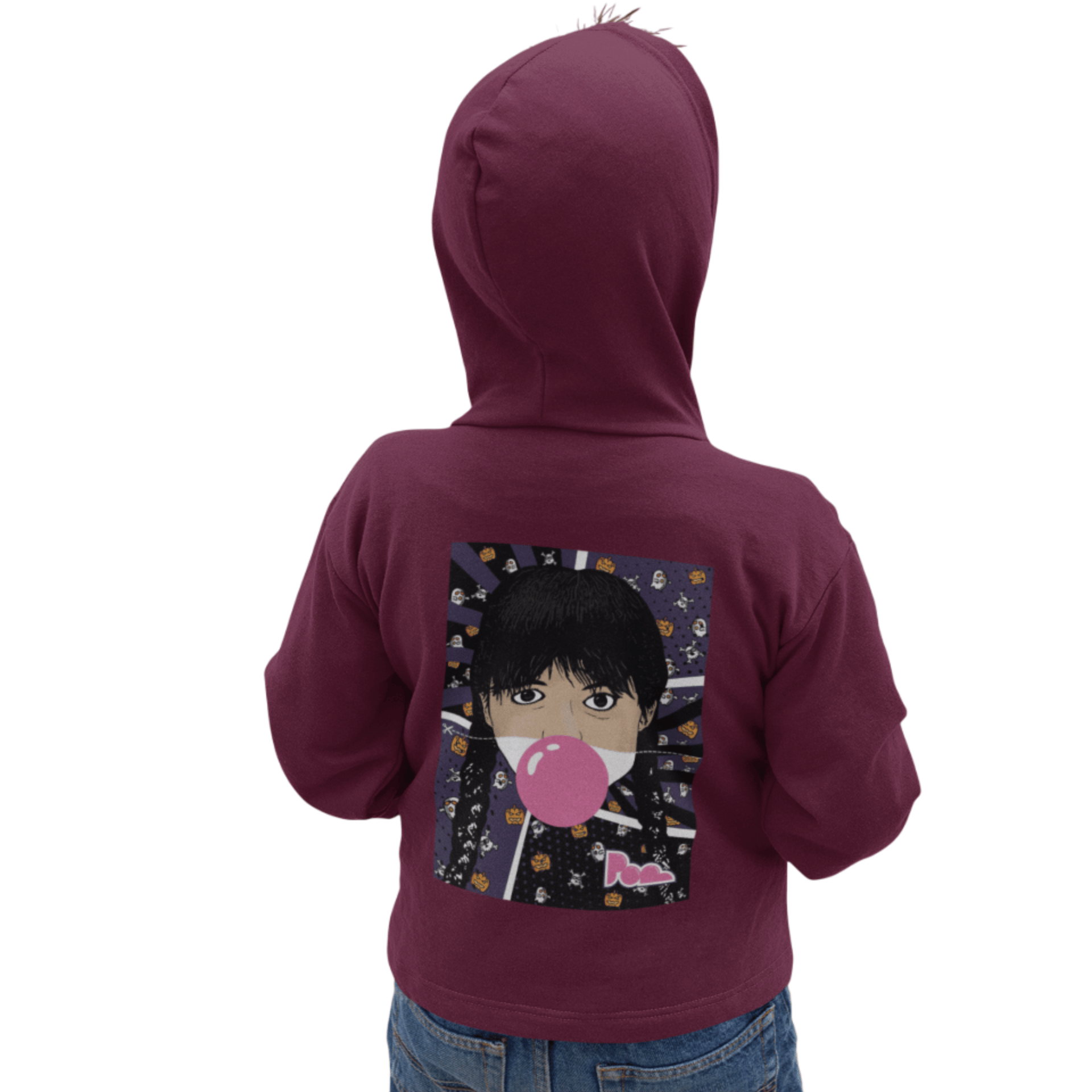 Felpa con zip Halloween Edition KIDS - POP "Mercoledì Addams"
