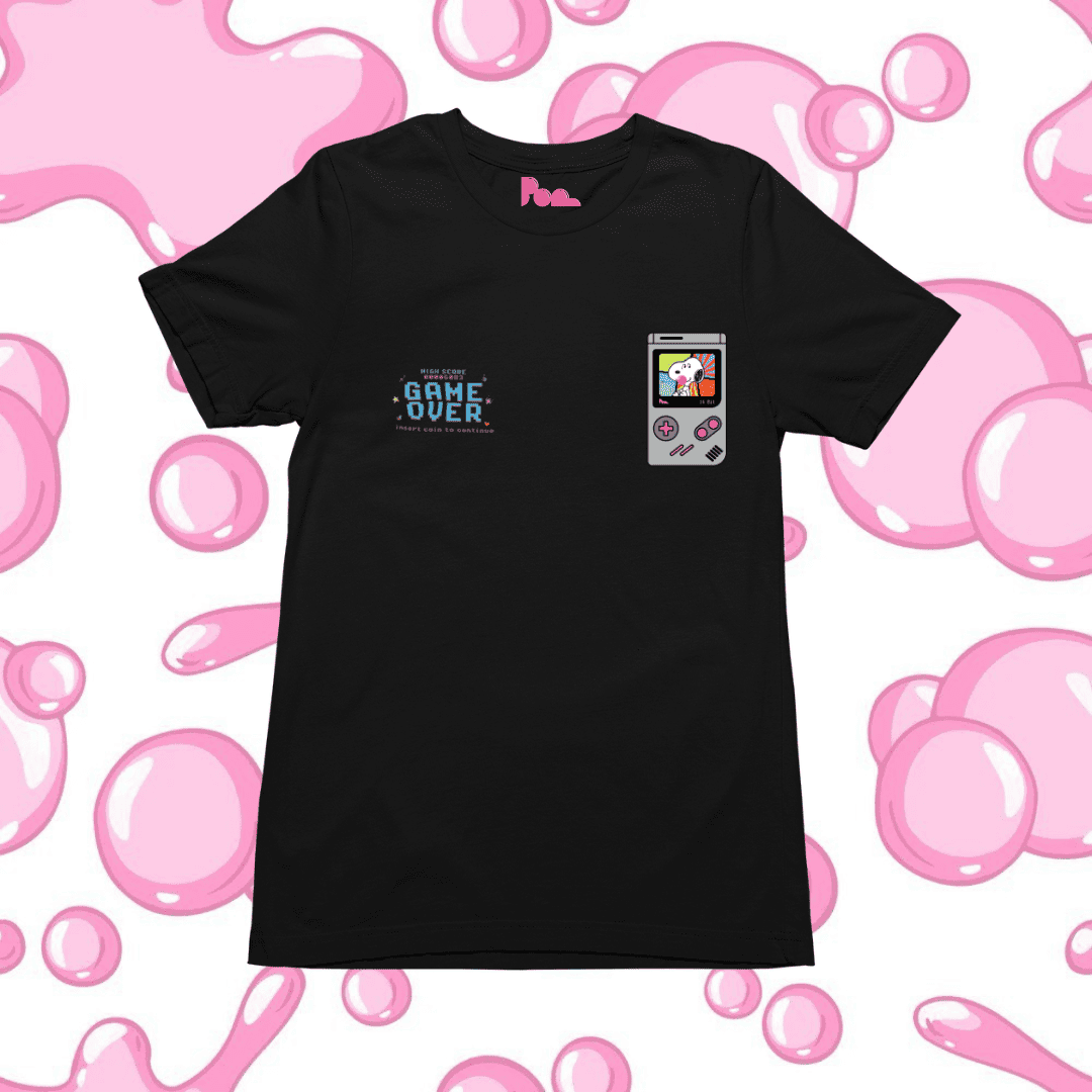 T-Shirt "Gameboy Snoopy" - Pop
