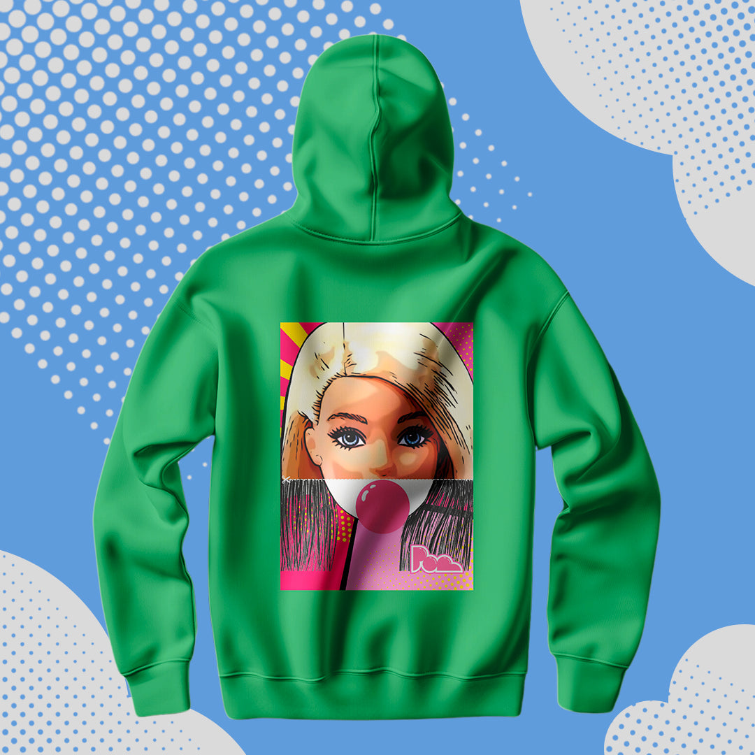 Felpa Pop con Cappuccio "Barbie"