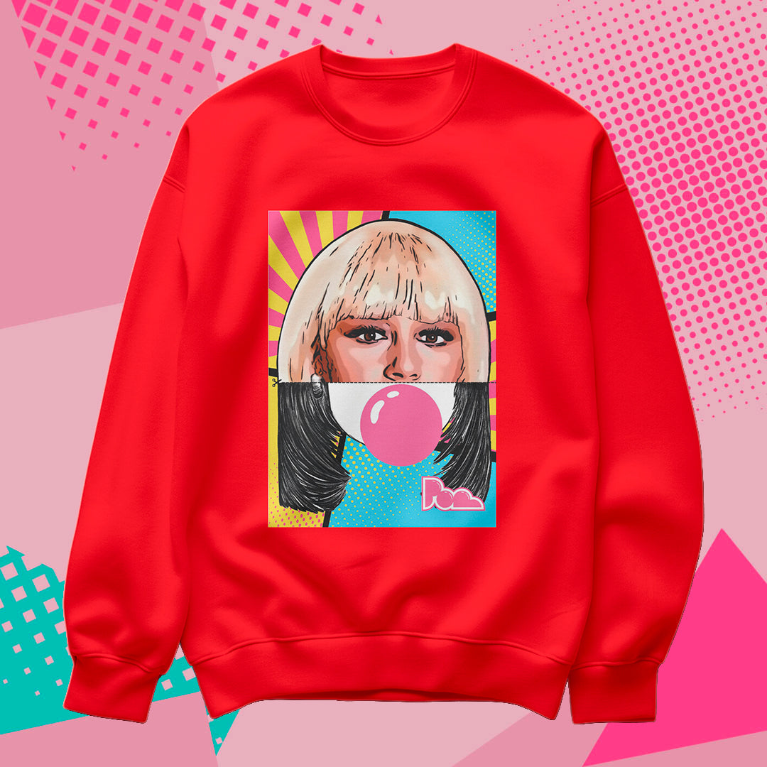 Felpa Pop Girocollo "Raffaella"
