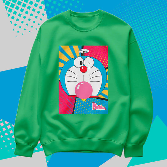 Felpa Pop Girocollo "Doraemon"