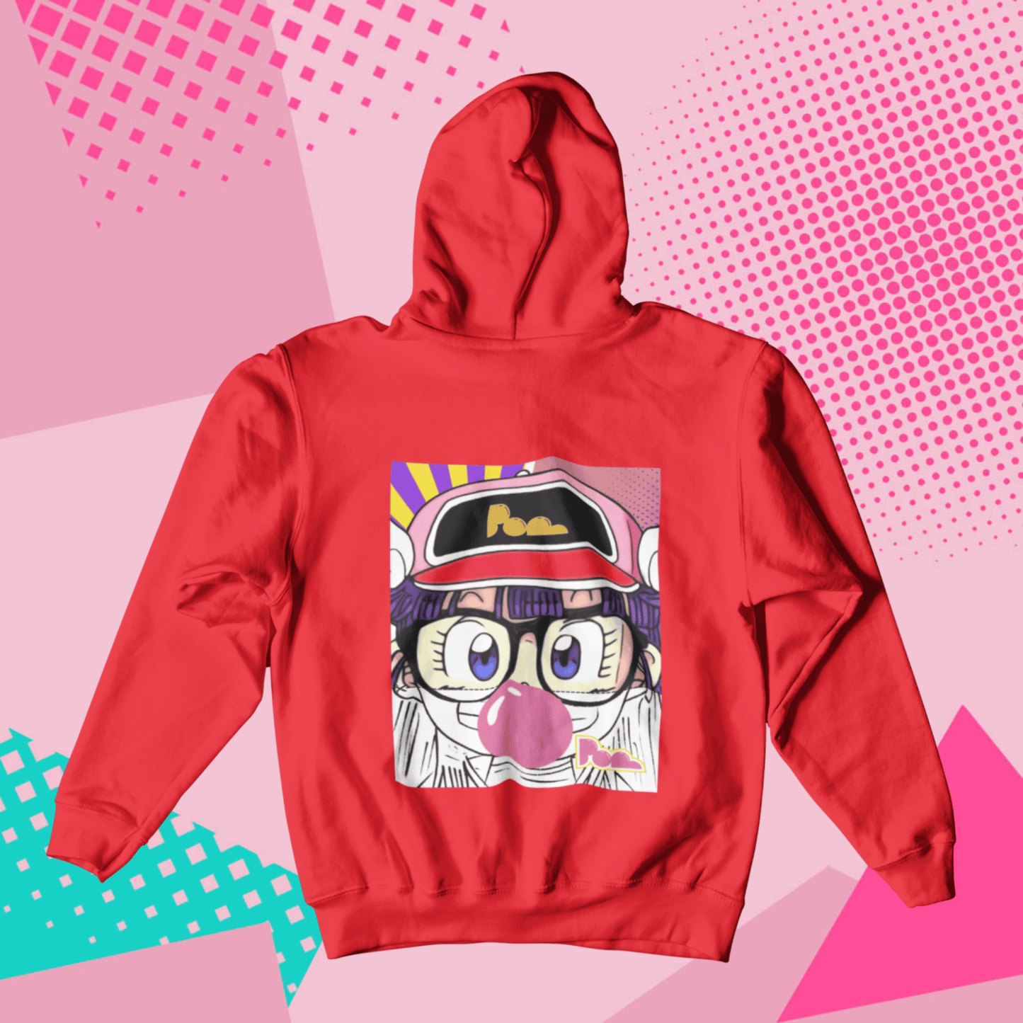 Felpa Pop con Cappuccio "Arale"