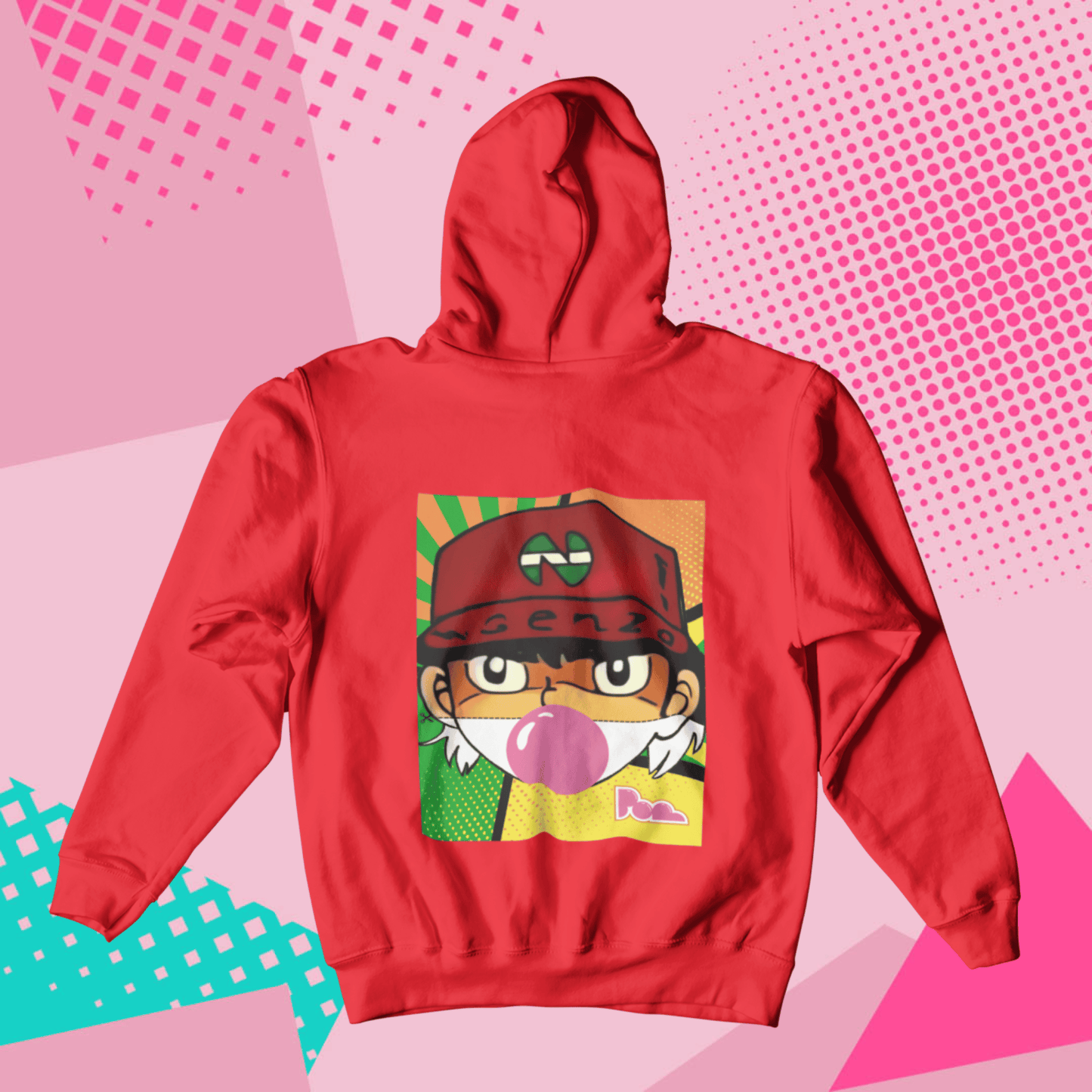 Felpa Pop con Cappuccio "Benji"