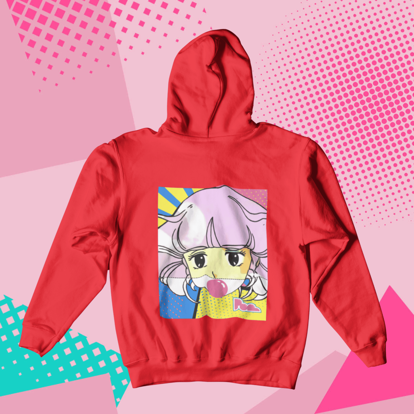 Felpa Pop con Cappuccio "Creamy"