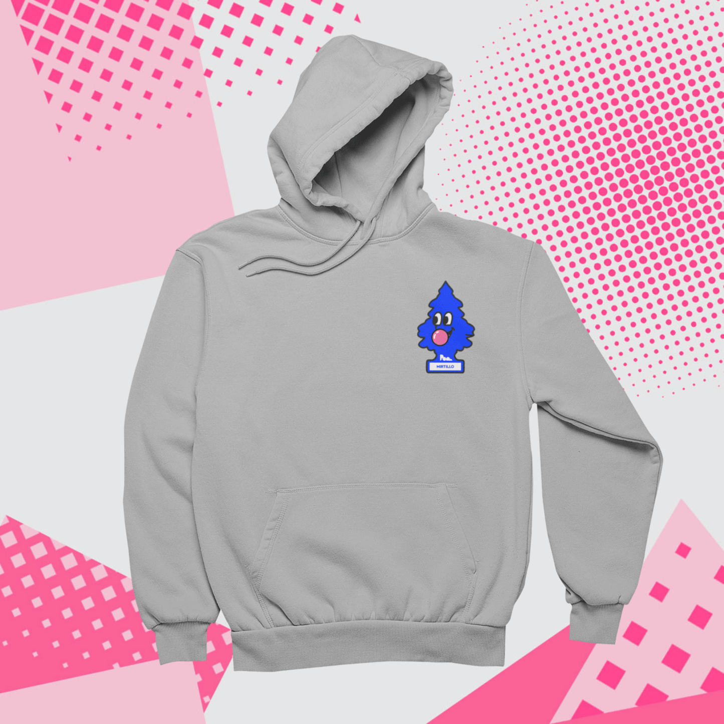 Felpa con Cappuccio - POP "Arbre Magique Mirtillo"