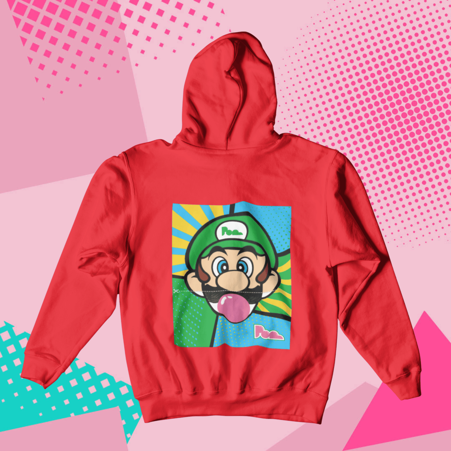 Felpa Pop con Cappuccio "Luigi"