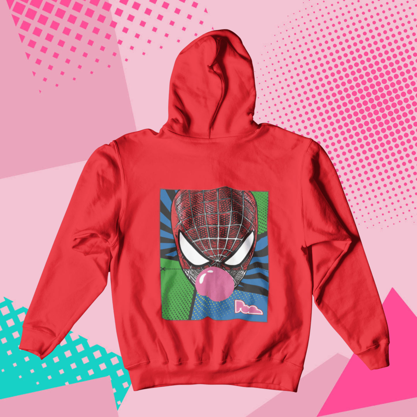 Felpa Pop con Cappuccio "Spiderman"