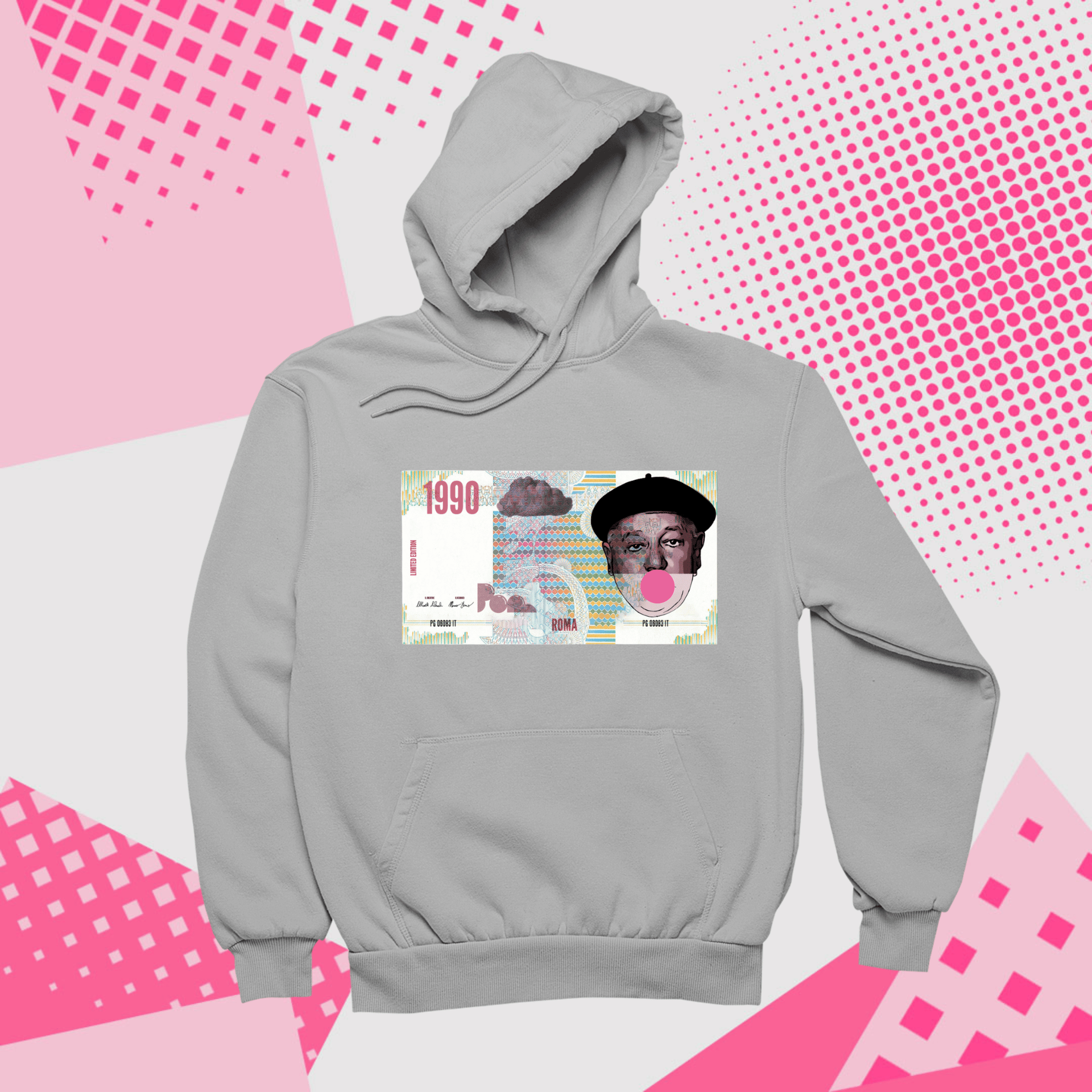 Felpa con Cappuccio - POP "Lira Fantozzi"