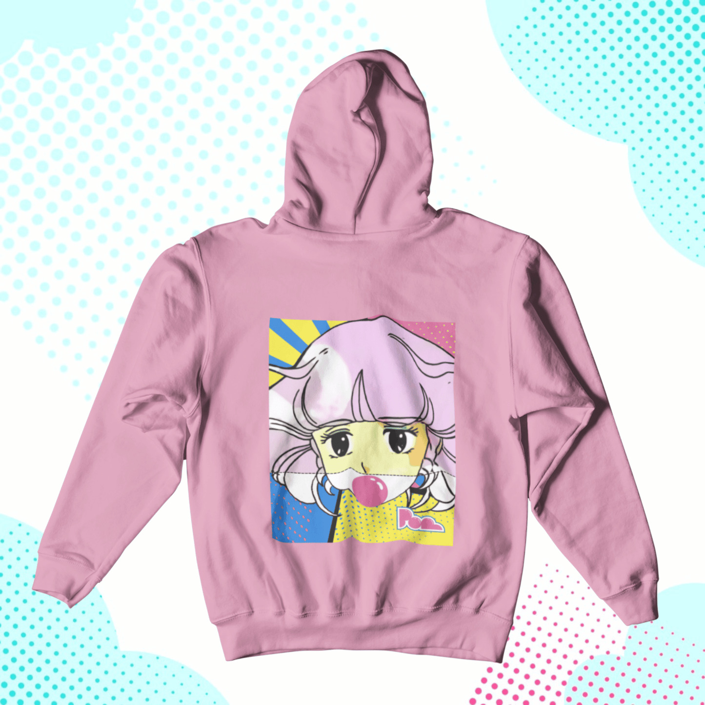 Felpa Pop con Cappuccio "Creamy"