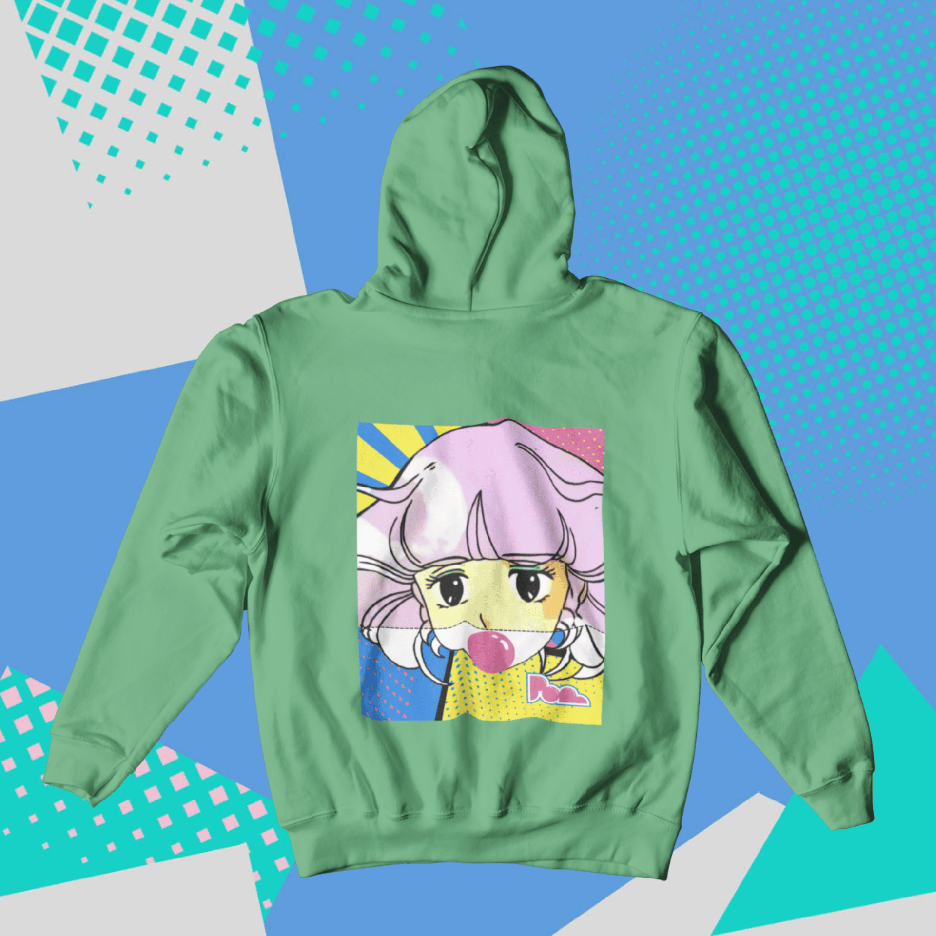 Felpa Pop con Cappuccio "Creamy"