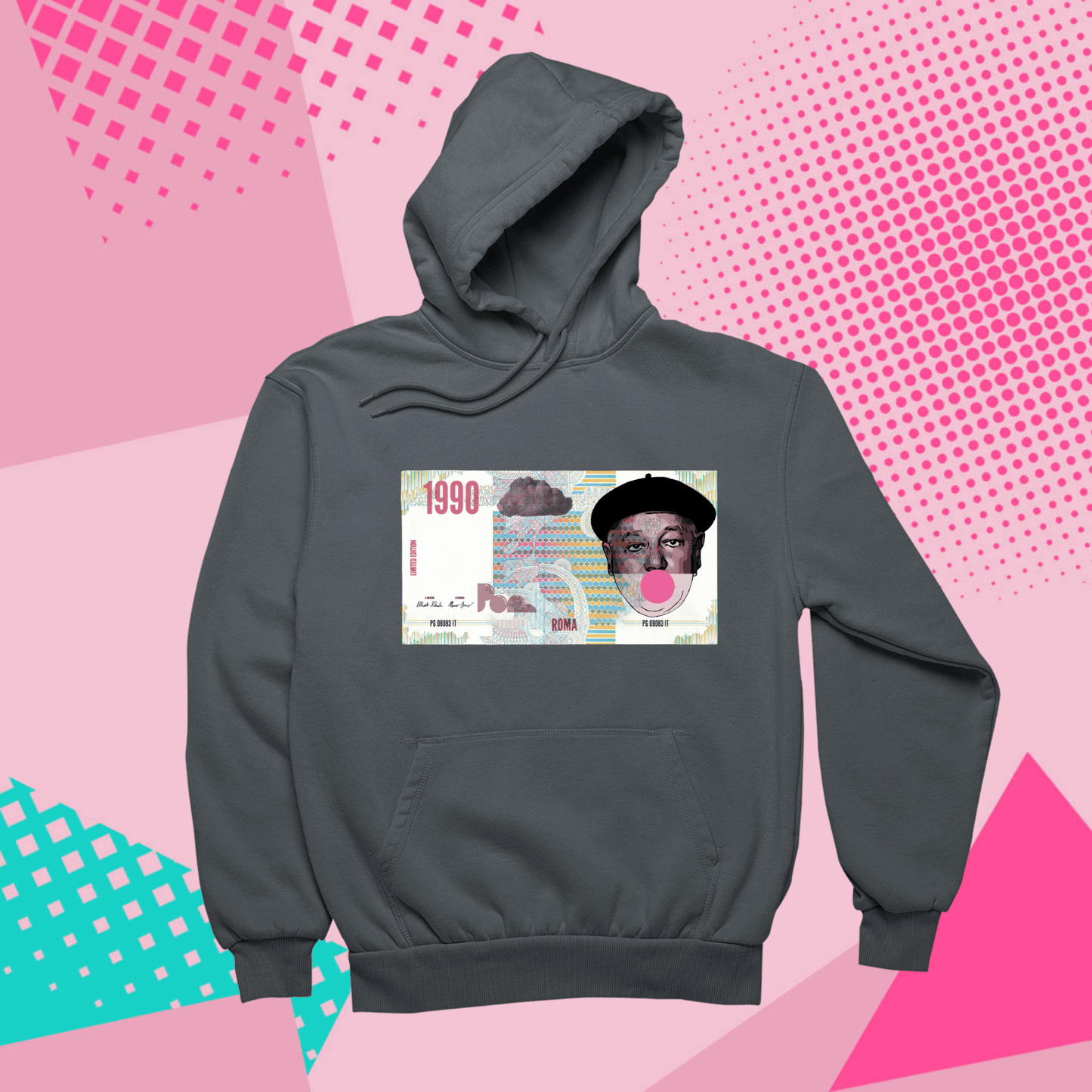 Felpa con Cappuccio - POP "Lira Fantozzi"