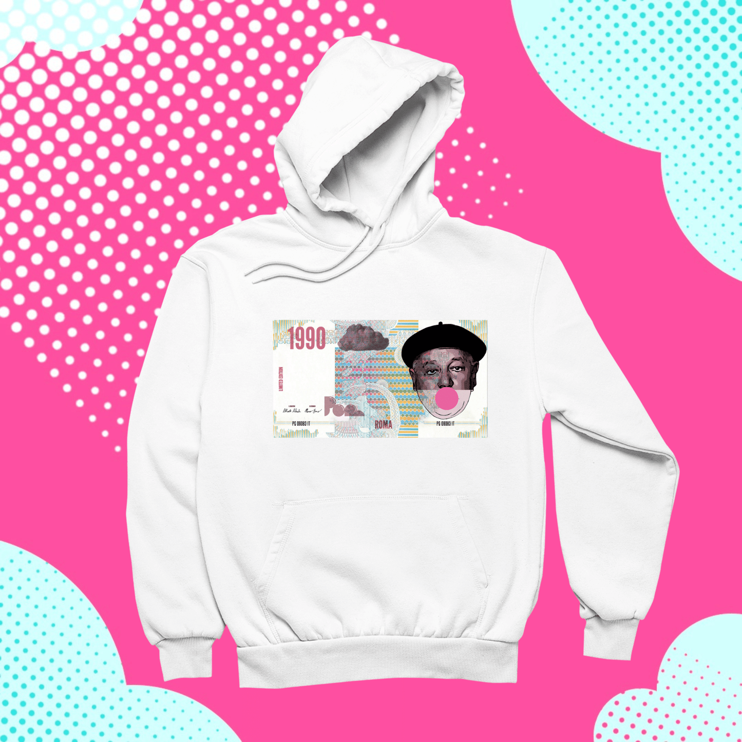 Felpa con Cappuccio - POP "Lira Fantozzi"