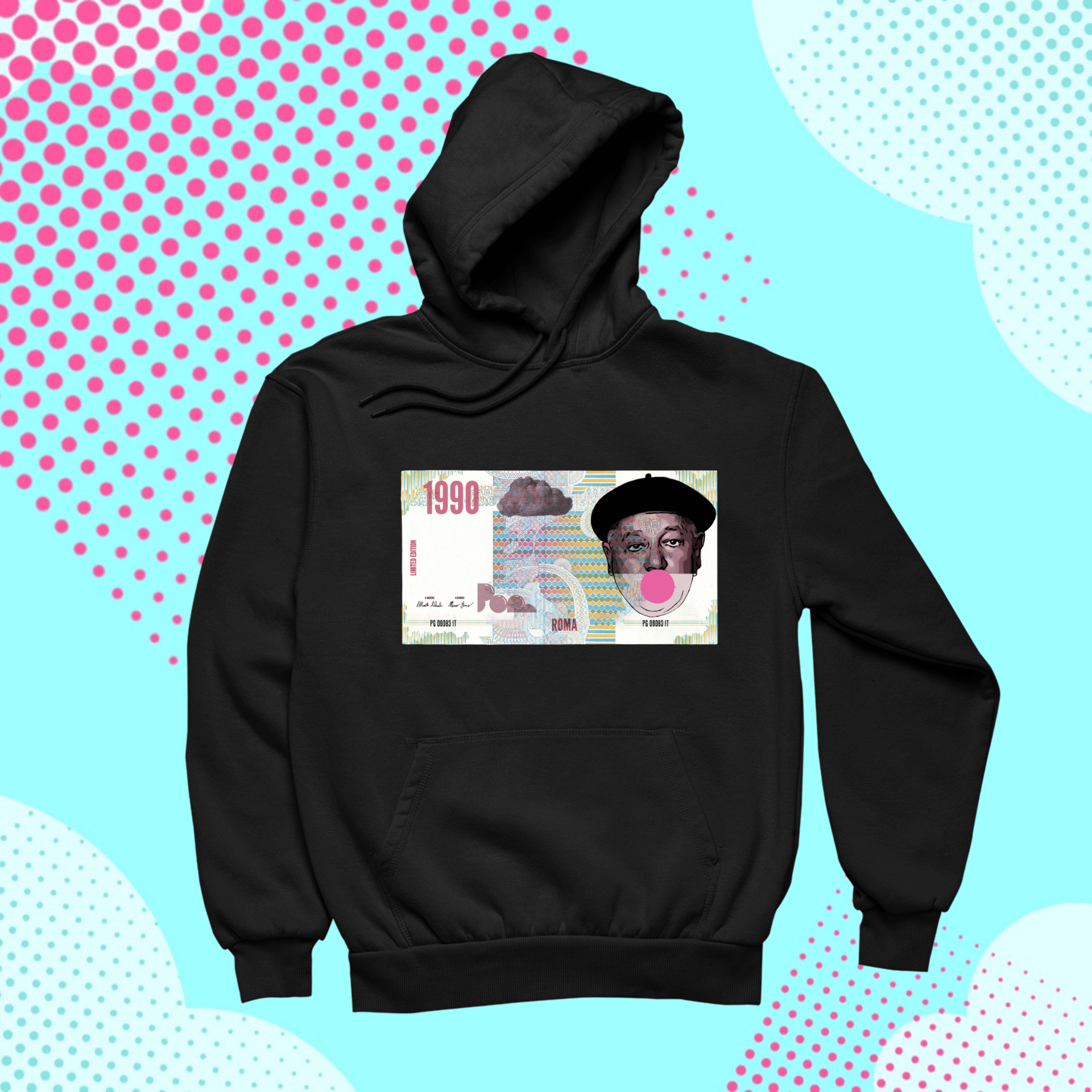 Felpa con Cappuccio - POP "Lira Fantozzi"