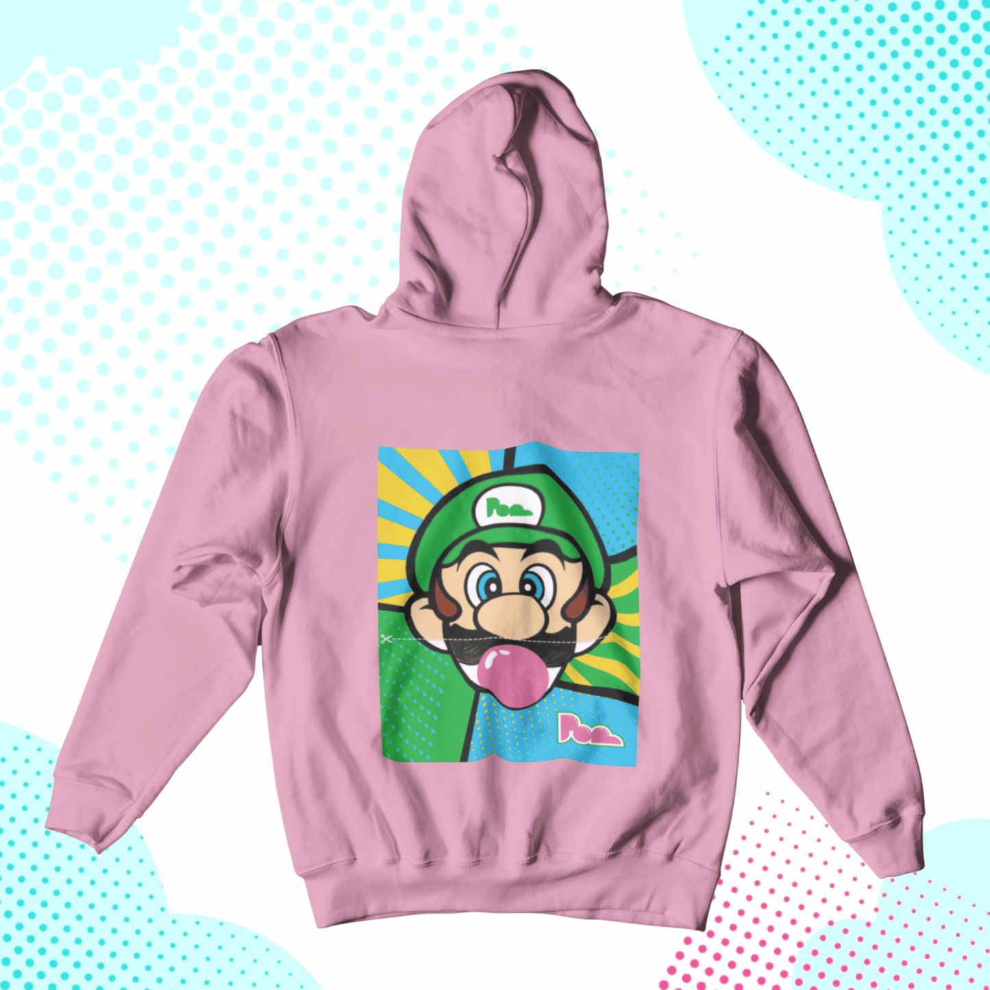 Felpa Pop con Cappuccio "Luigi"