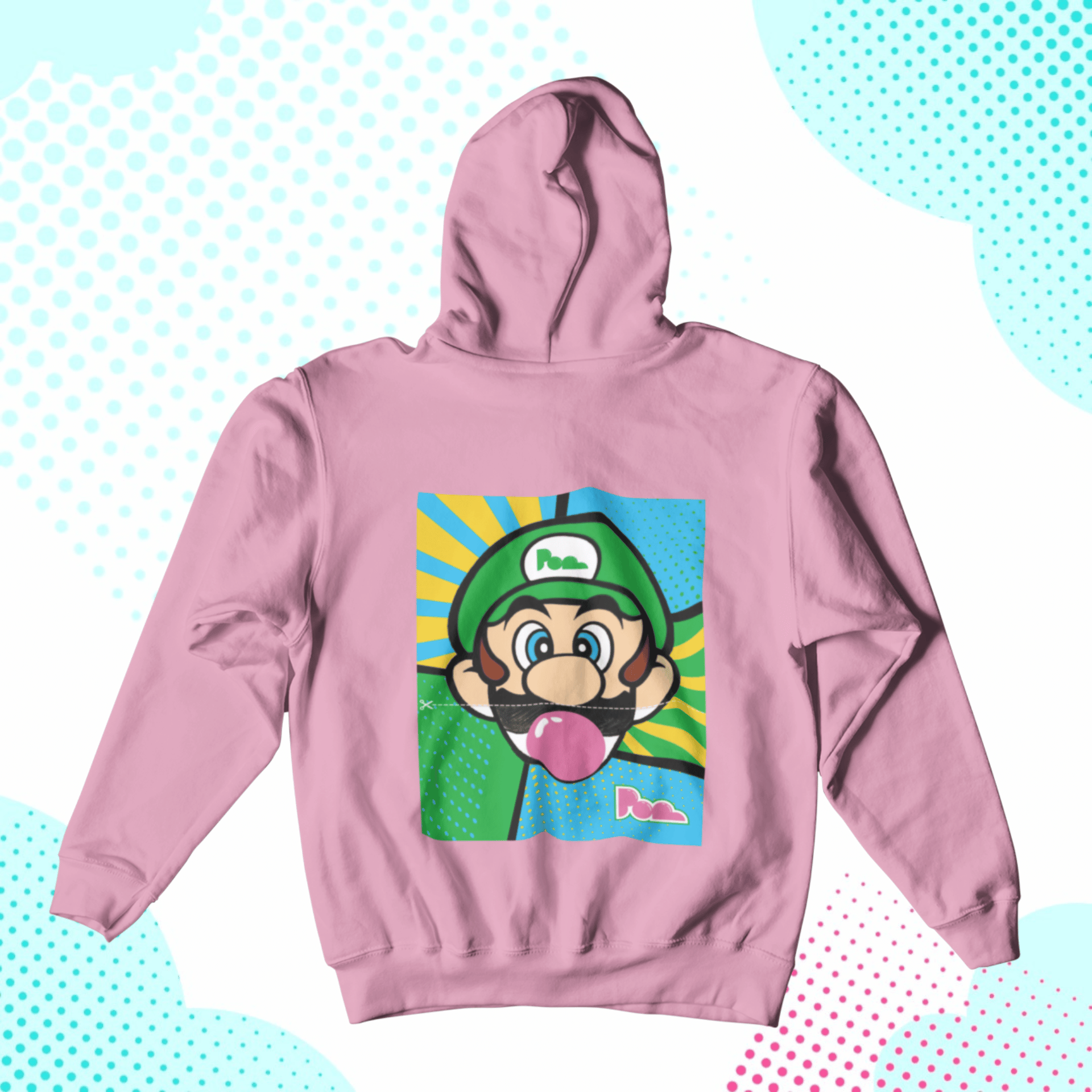 Felpa Pop con Cappuccio "Luigi"