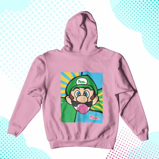 Felpa Pop con Cappuccio "Luigi"