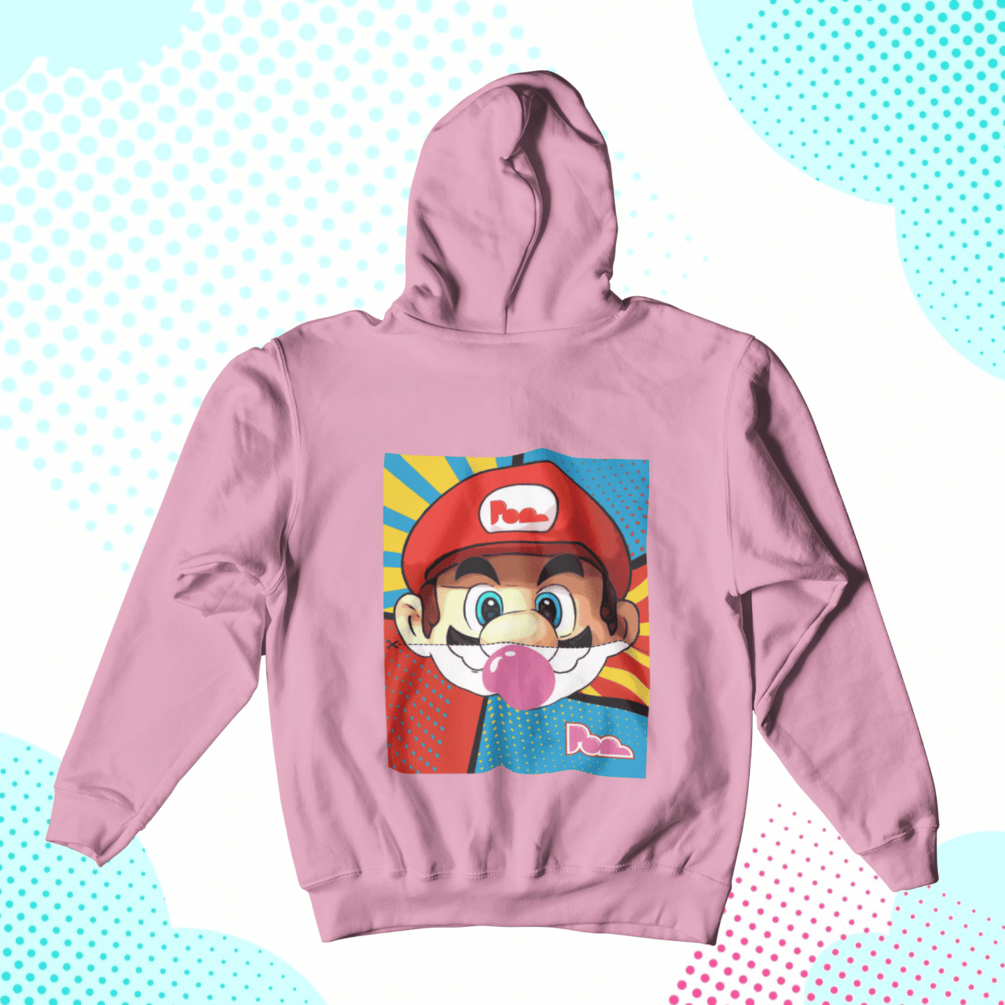 Felpa Pop con Cappuccio "Mario"