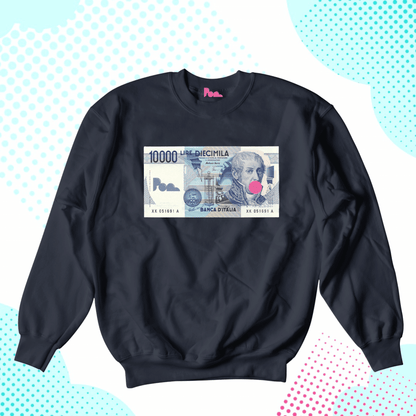 Felpa Girocollo - POP "10K Lire"