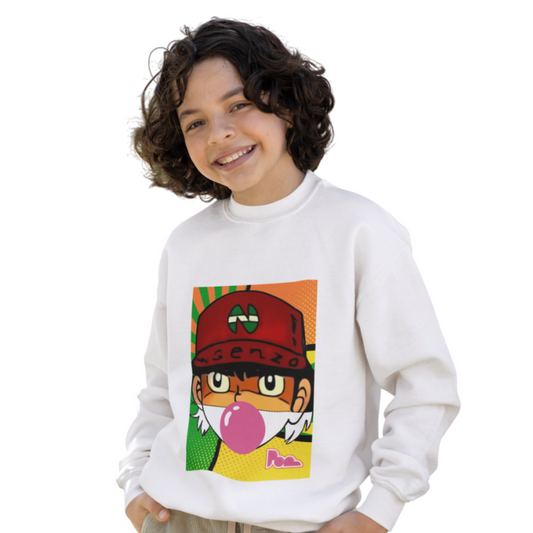 Felpa girocollo Pop "Benjy" KIDS - PopbyAlessandro