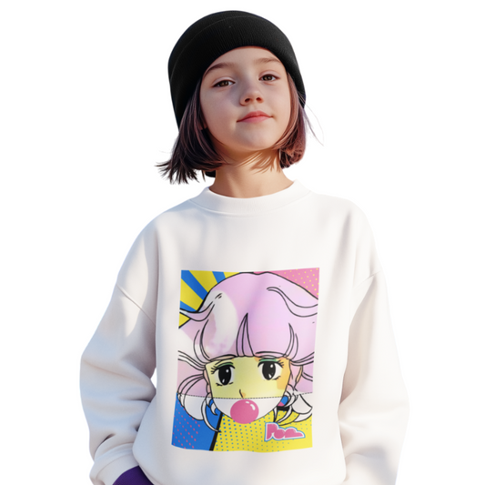 Felpa girocollo Pop "Creamy" KIDS - PopbyAlessandro