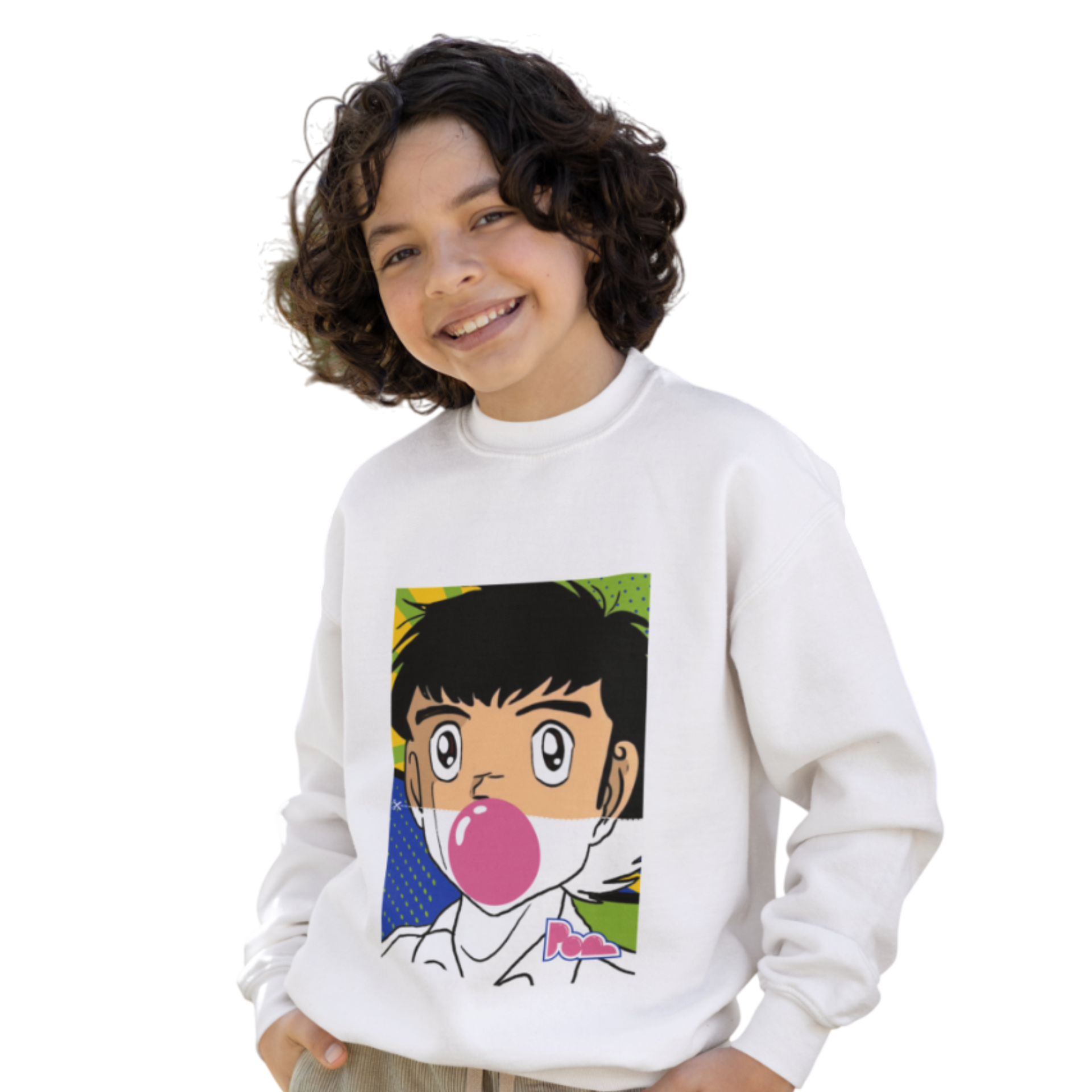 Felpa girocollo Pop "Holly" KIDS - PopbyAlessandro