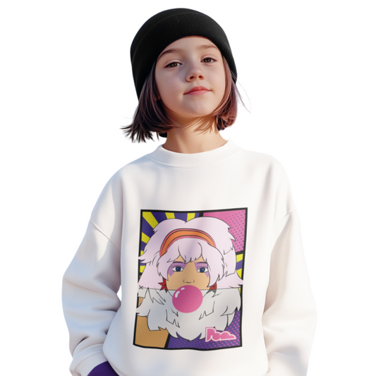 Felpa girocollo Pop "Jem" KIDS - PopbyAlessandro