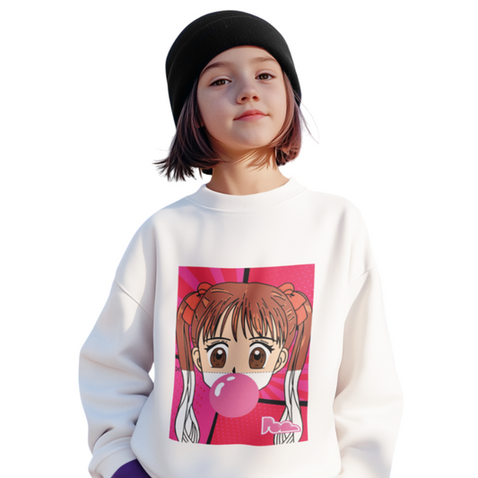 Felpa girocollo Pop "Rossana" KIDS - PopbyAlessandro