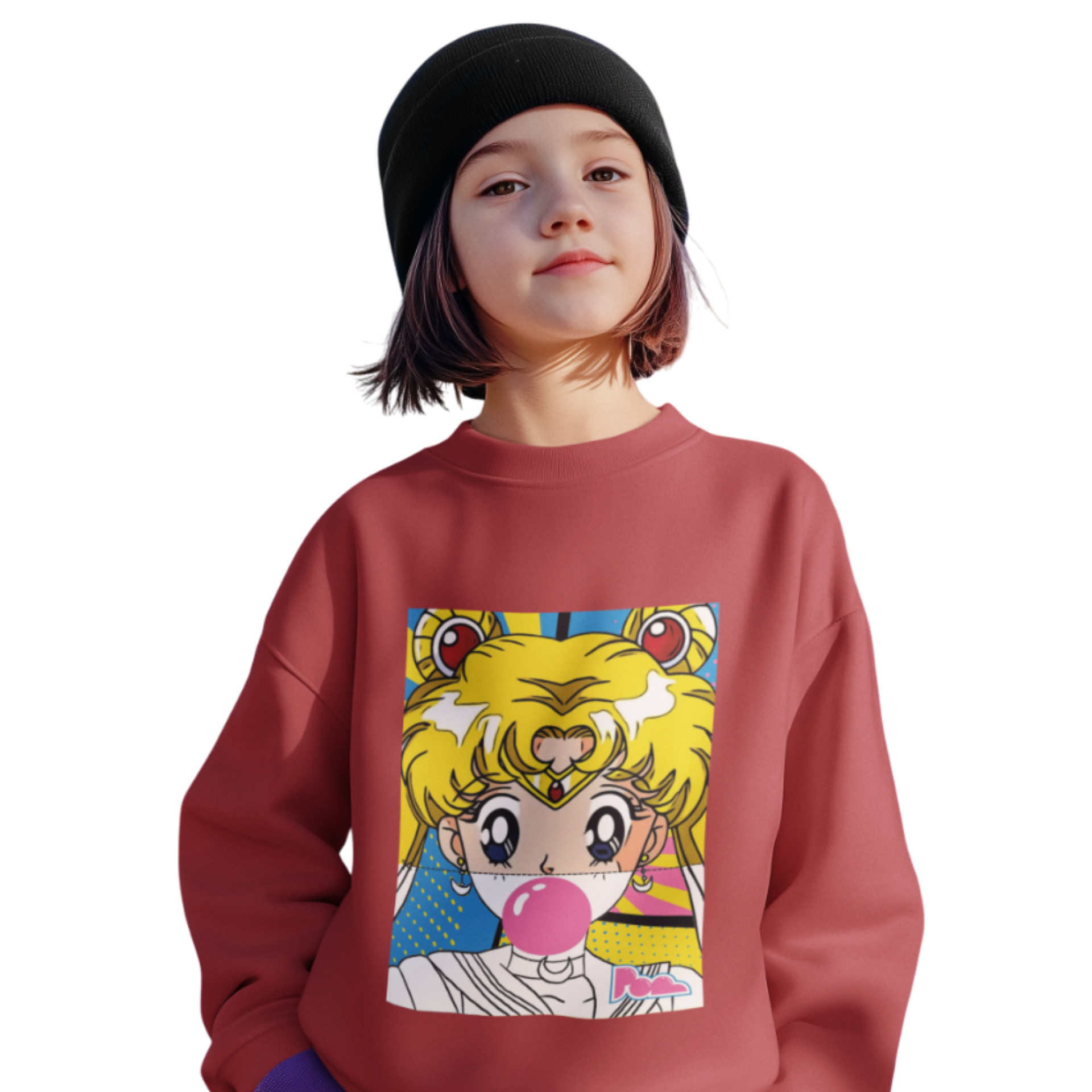 Felpa girocollo Pop "Sailor Moon" KIDS - PopbyAlessandro