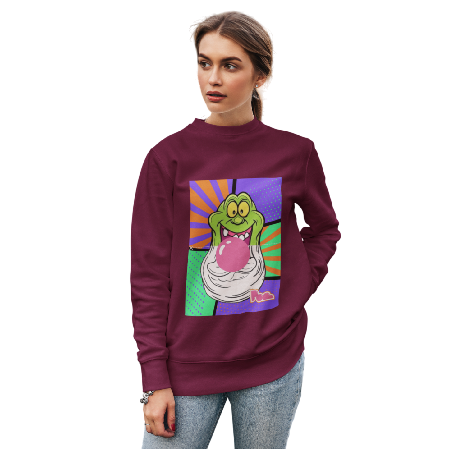 Felpa Girocollo Halloween Edition - POP "Slimer"