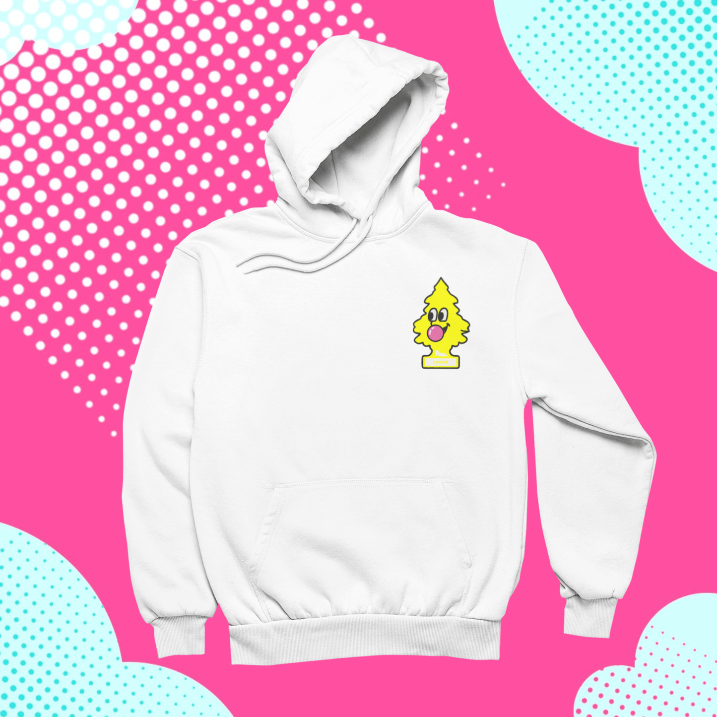 Felpa con Cappuccio - POP "Arbre Magique Limone"