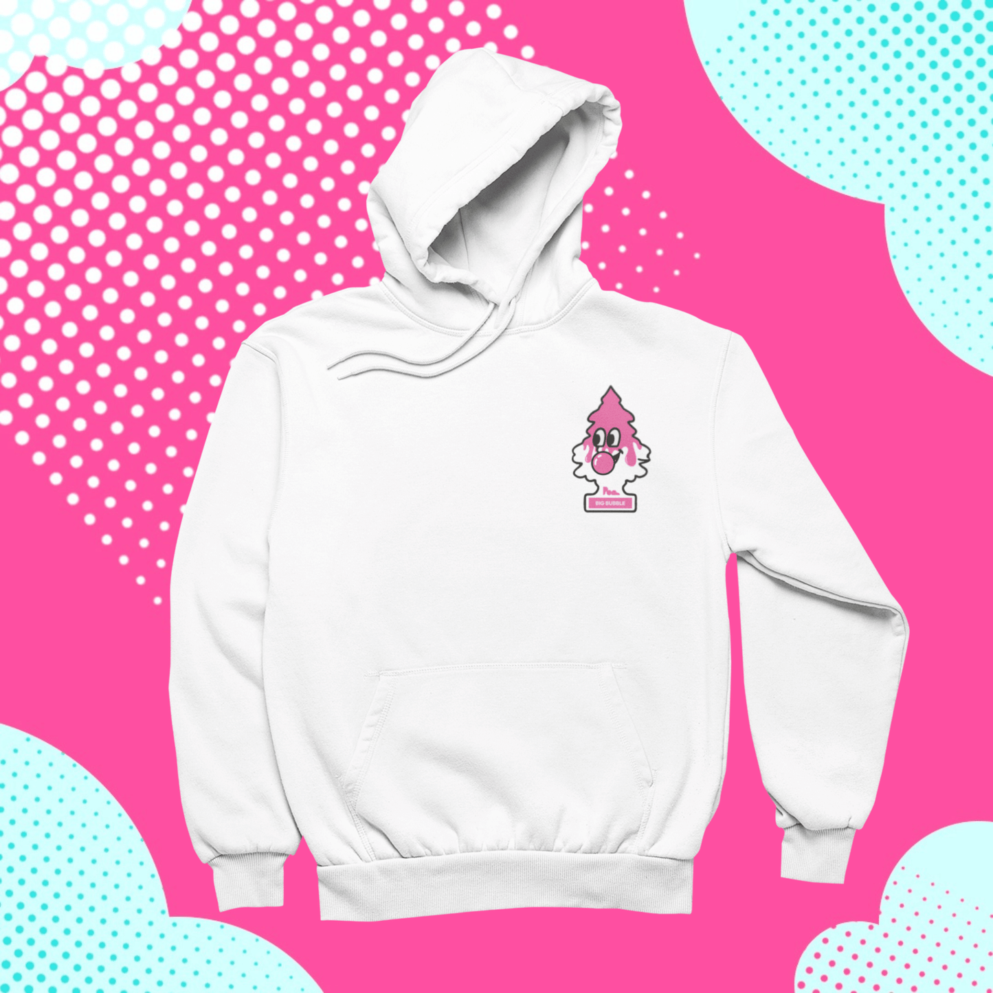 Felpa con Cappuccio - POP "Arbre Magique Big Bubble & Panna"