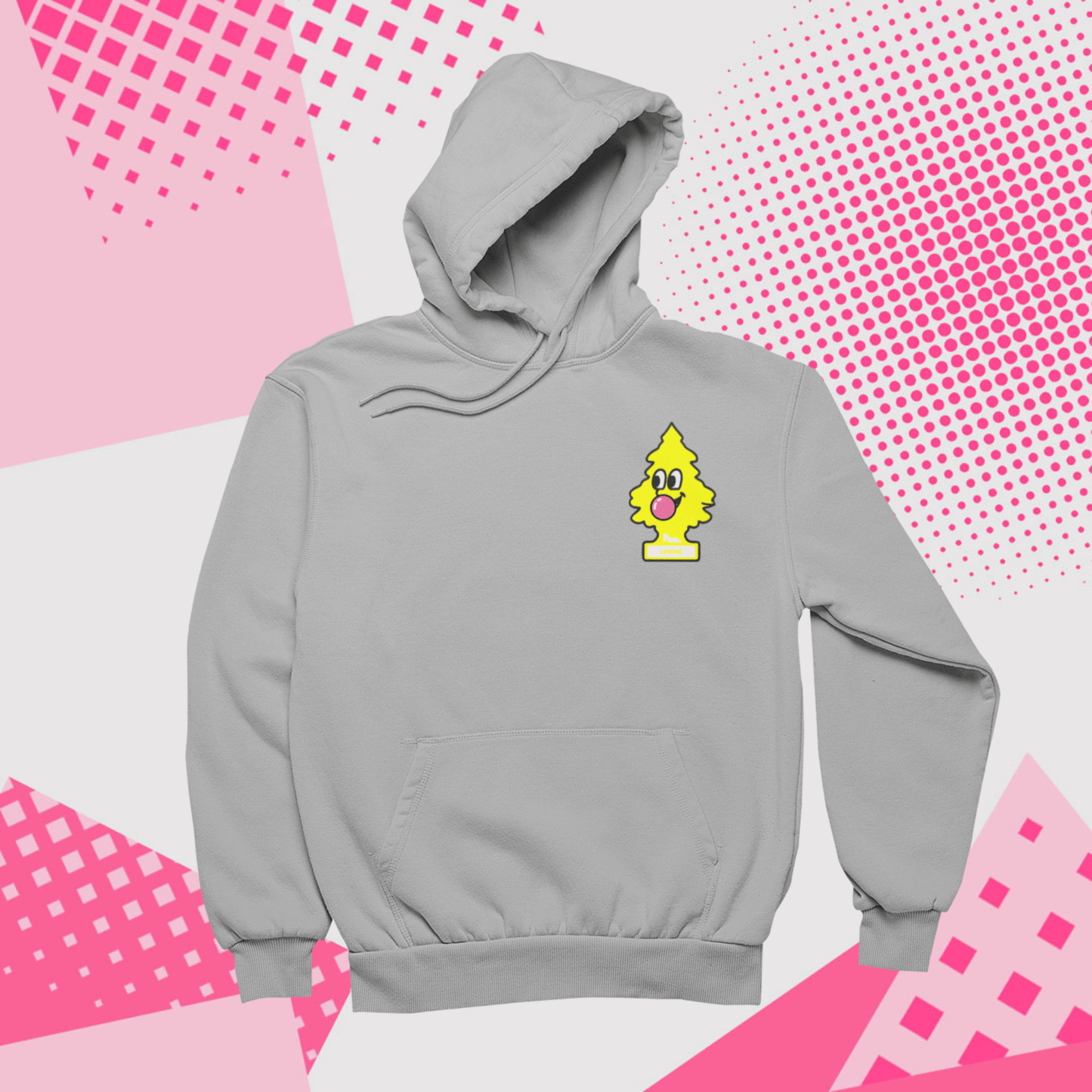 Felpa con Cappuccio - POP "Arbre Magique Limone"