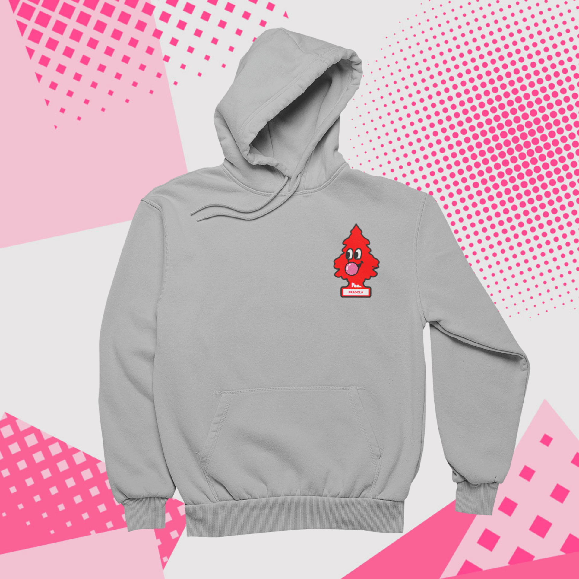 Felpa con Cappuccio - POP "Arbre Magique Fragola"