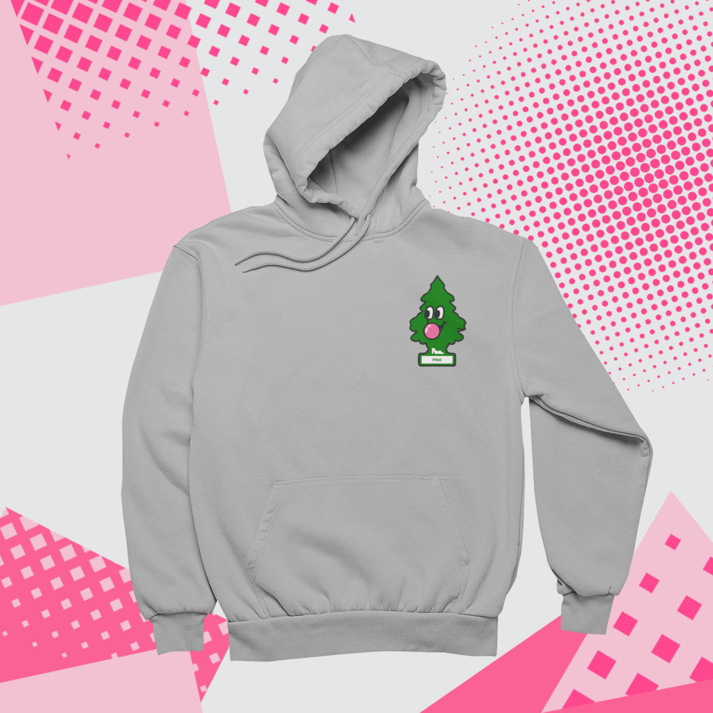 Felpa con Cappuccio - POP "Arbre Magique Pino"