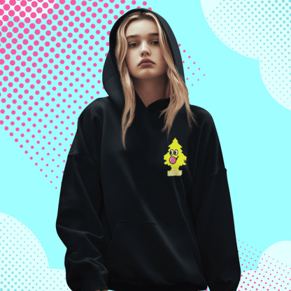 Felpa con Cappuccio - POP "Arbre Magique Limone"