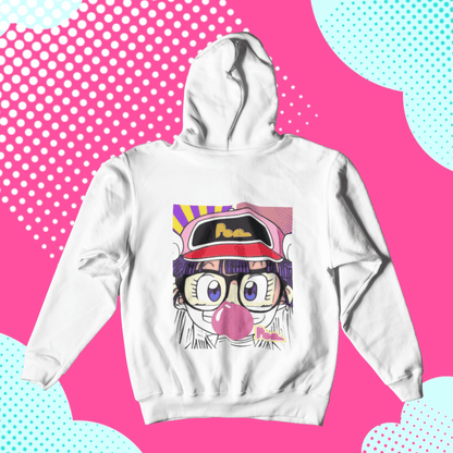 Felpa Pop con Cappuccio "Arale"