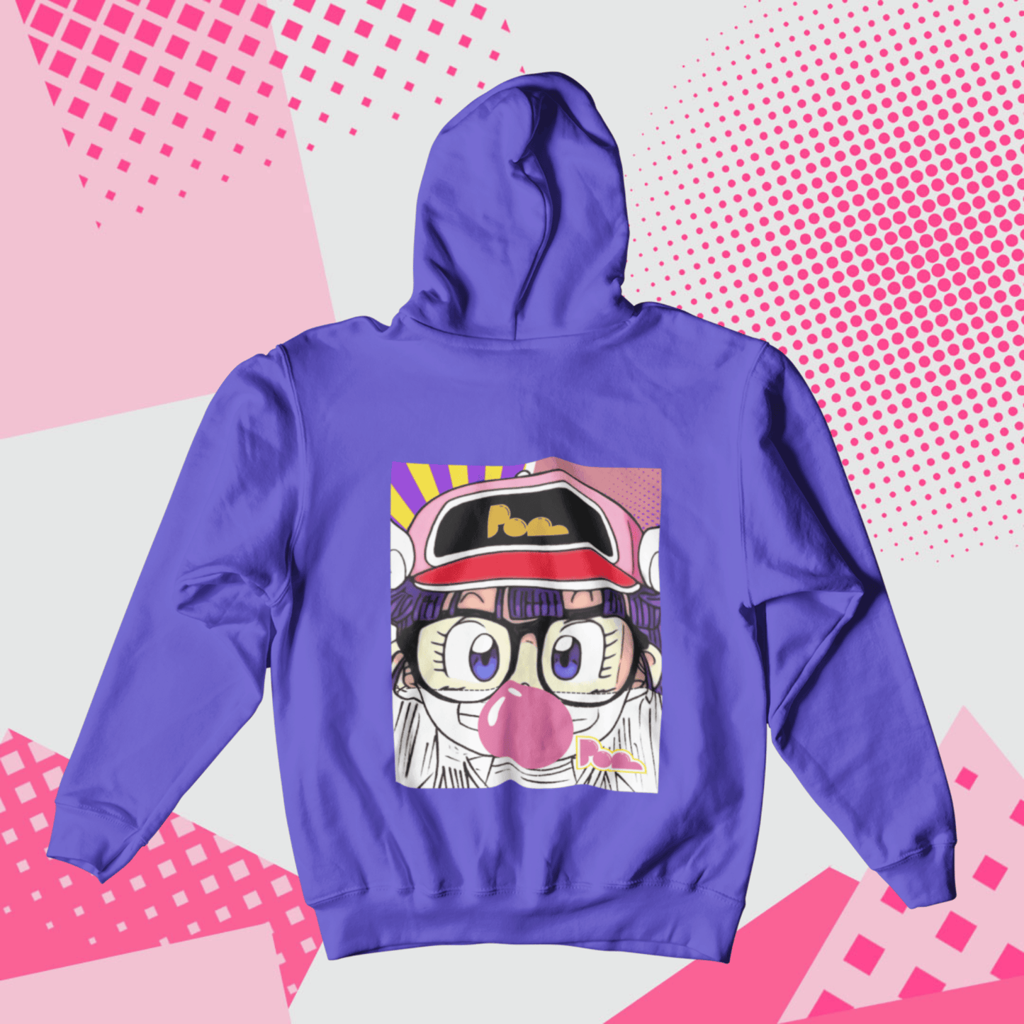 Felpa Pop con Cappuccio "Arale"
