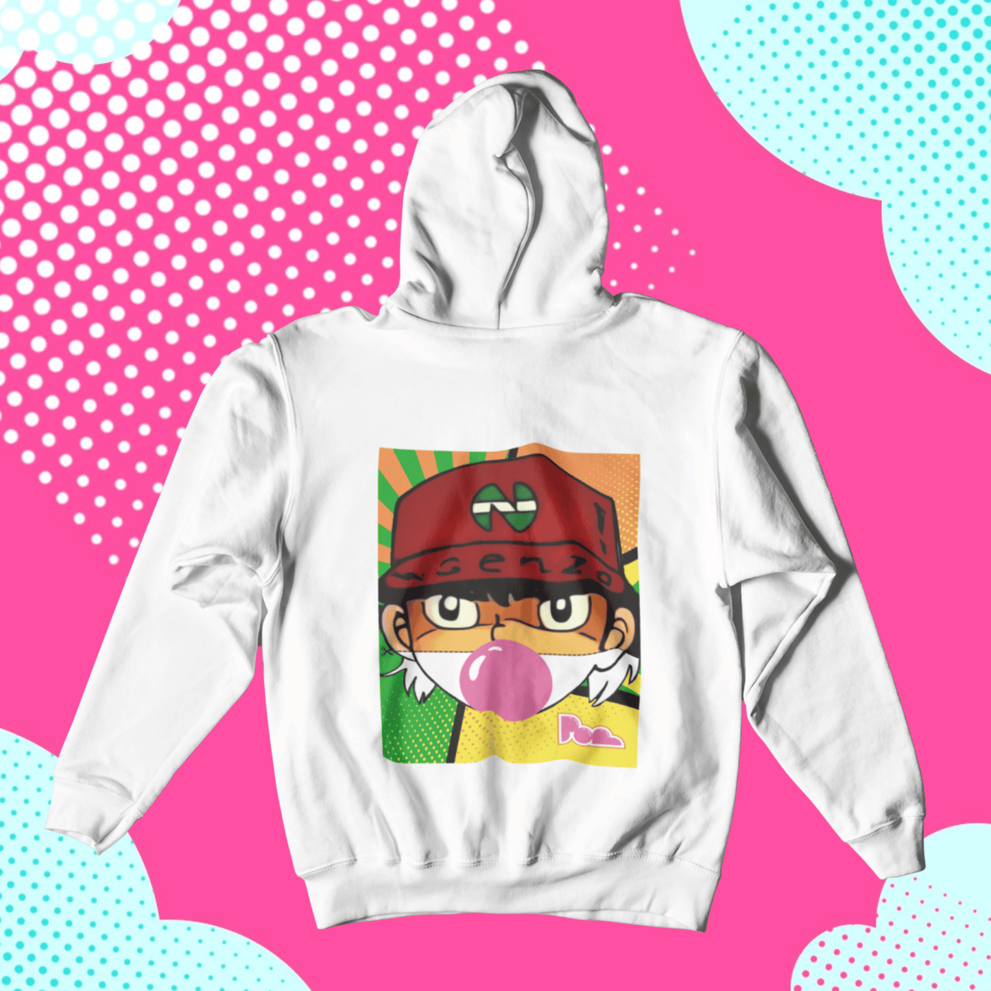 Felpa Pop con Cappuccio "Benji"