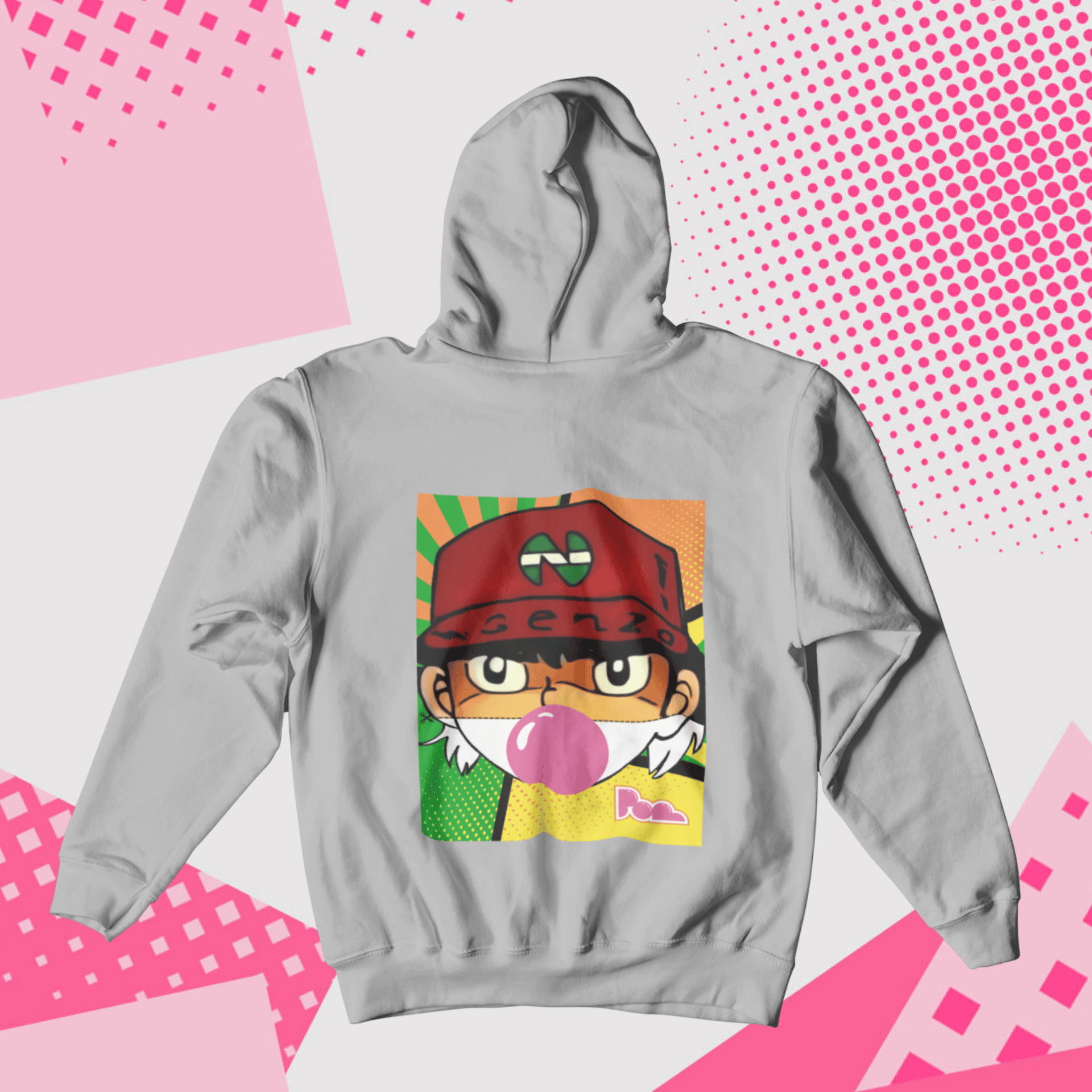 Felpa Pop con Cappuccio "Benji"