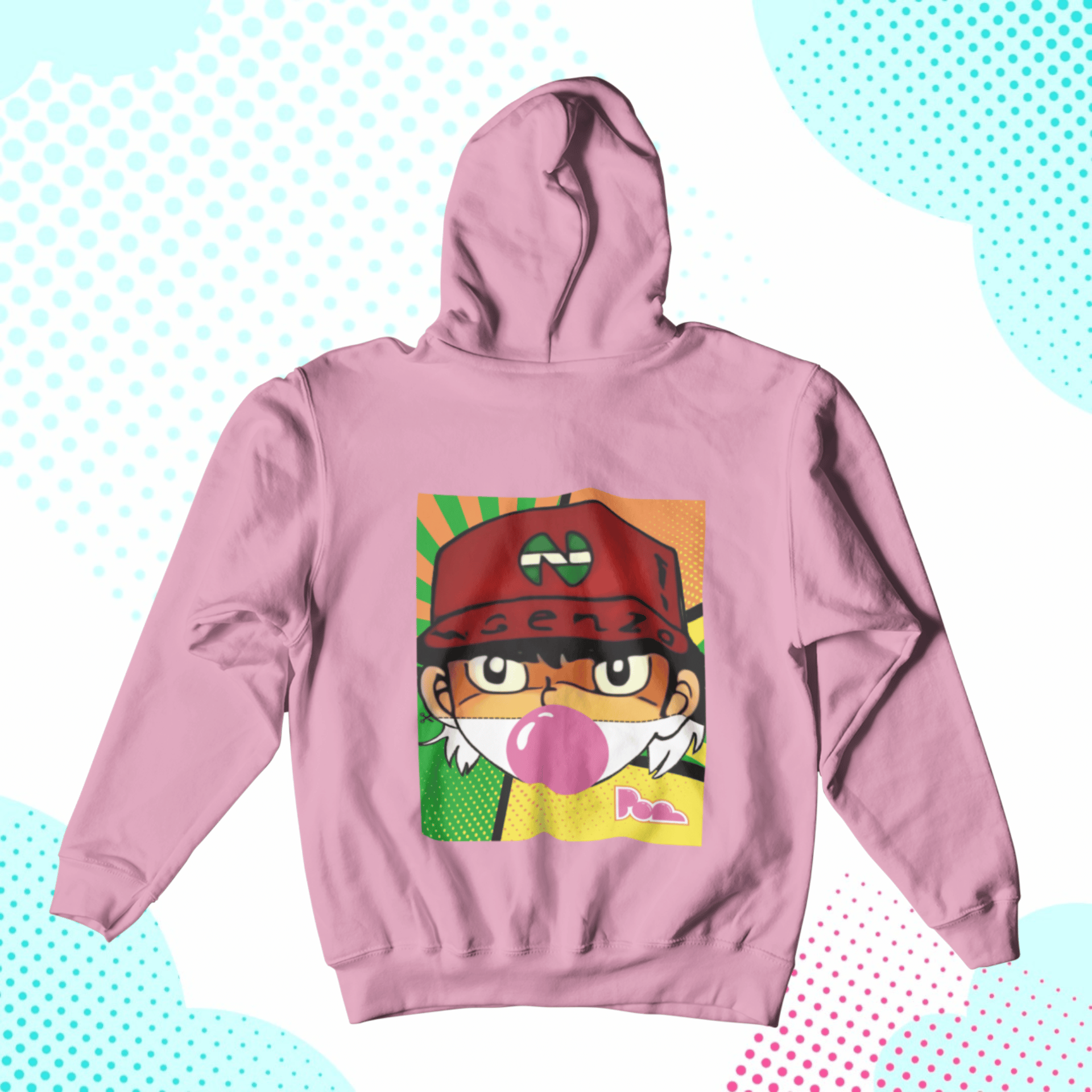 Felpa Pop con Cappuccio "Benji"