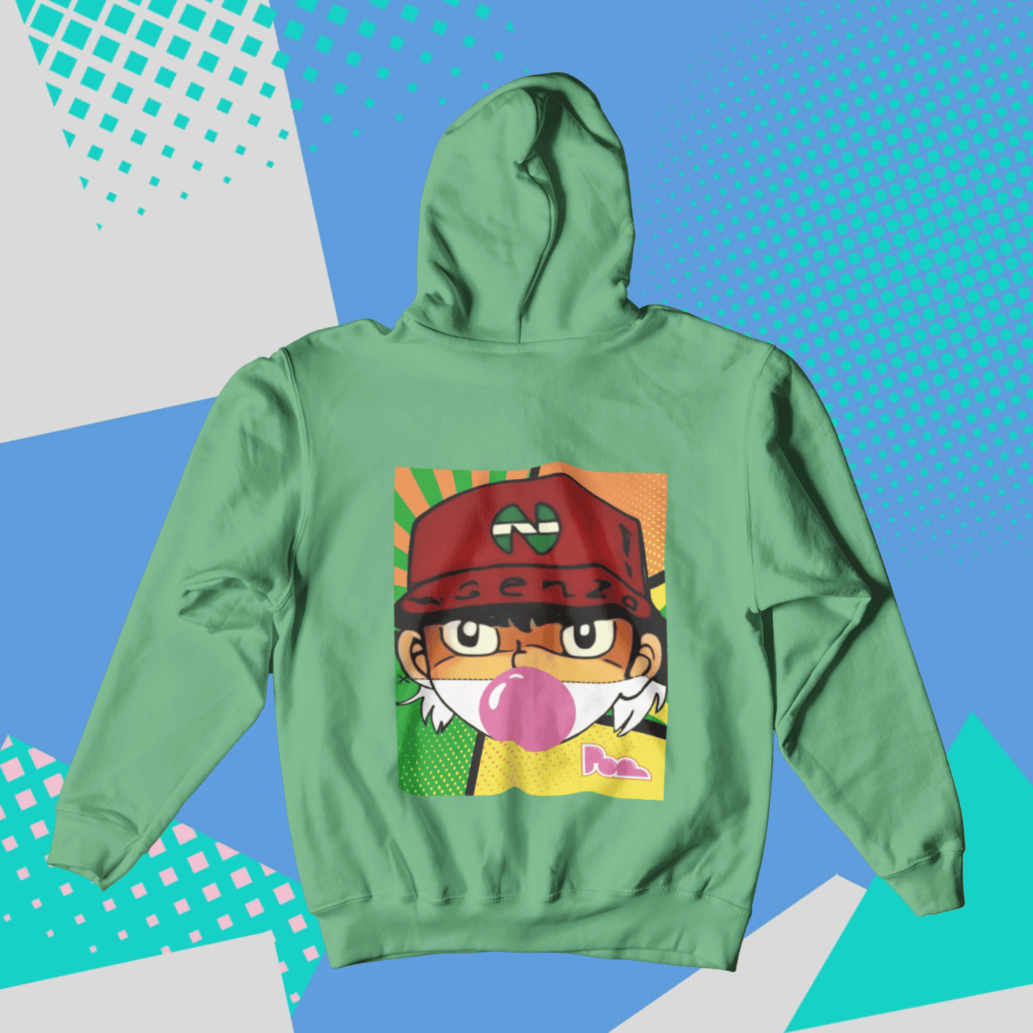 Felpa Pop con Cappuccio "Benji"