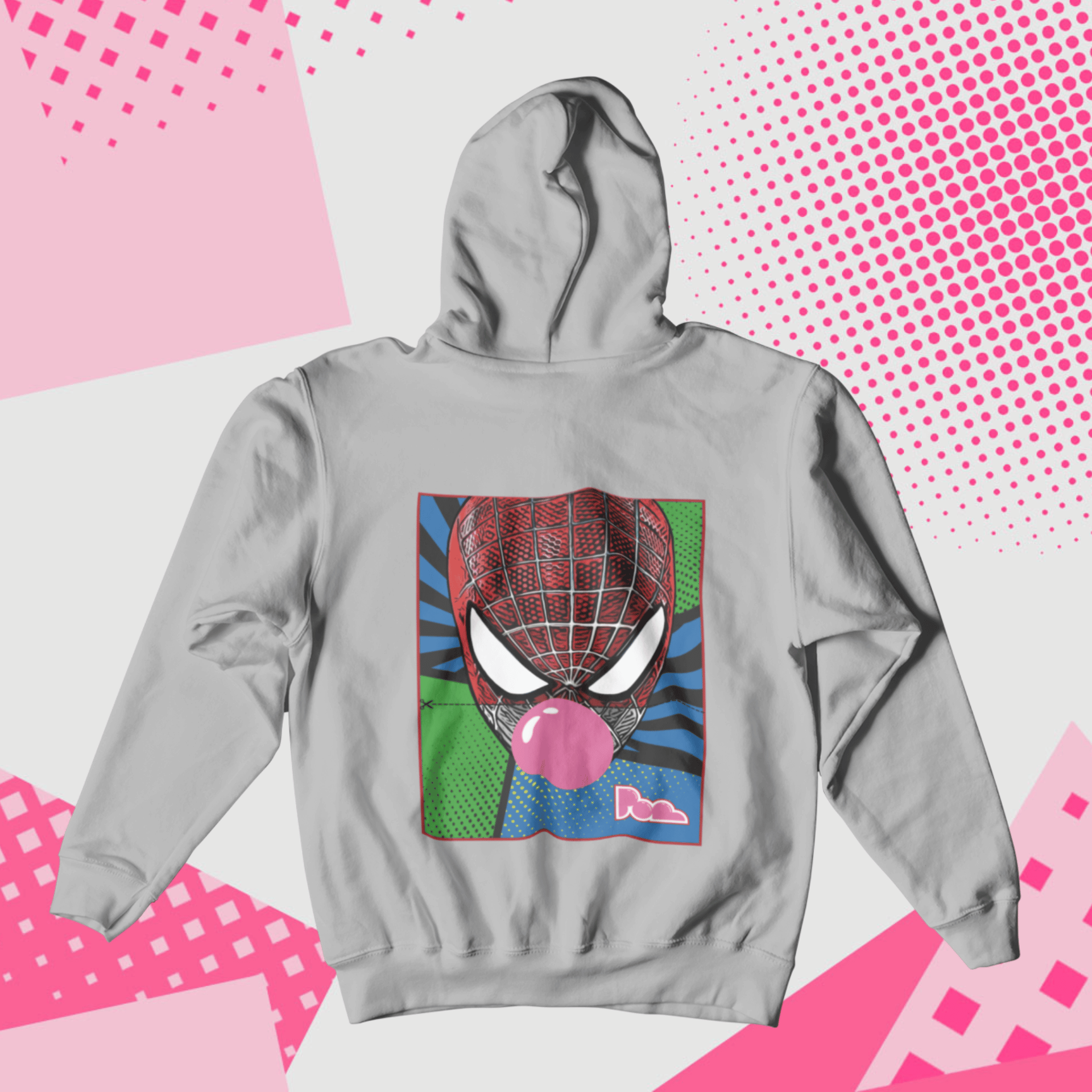 Felpa Pop con Cappuccio "Spiderman"