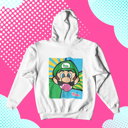 Felpa Pop con Cappuccio "Luigi"