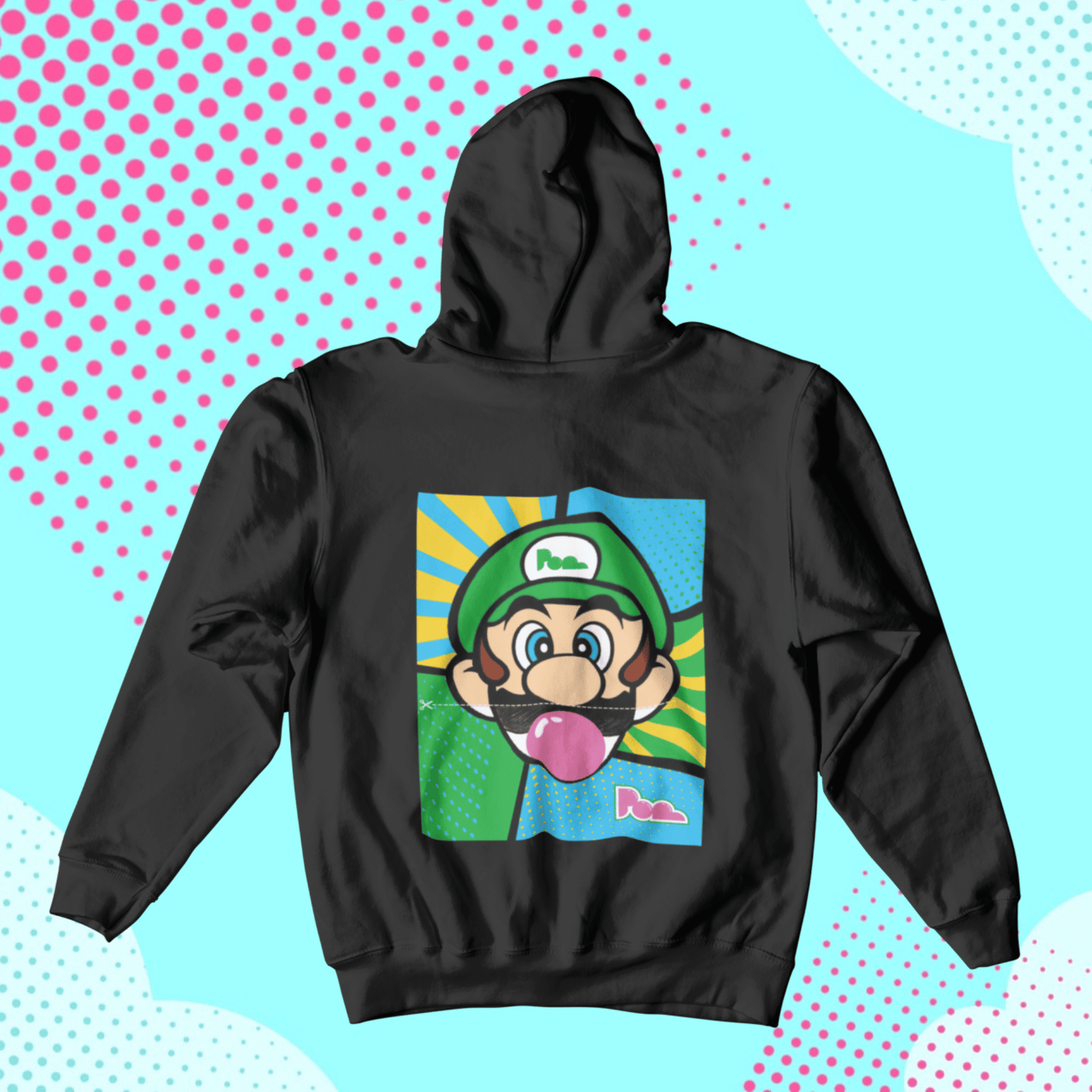 Felpa Pop con Cappuccio "Luigi"