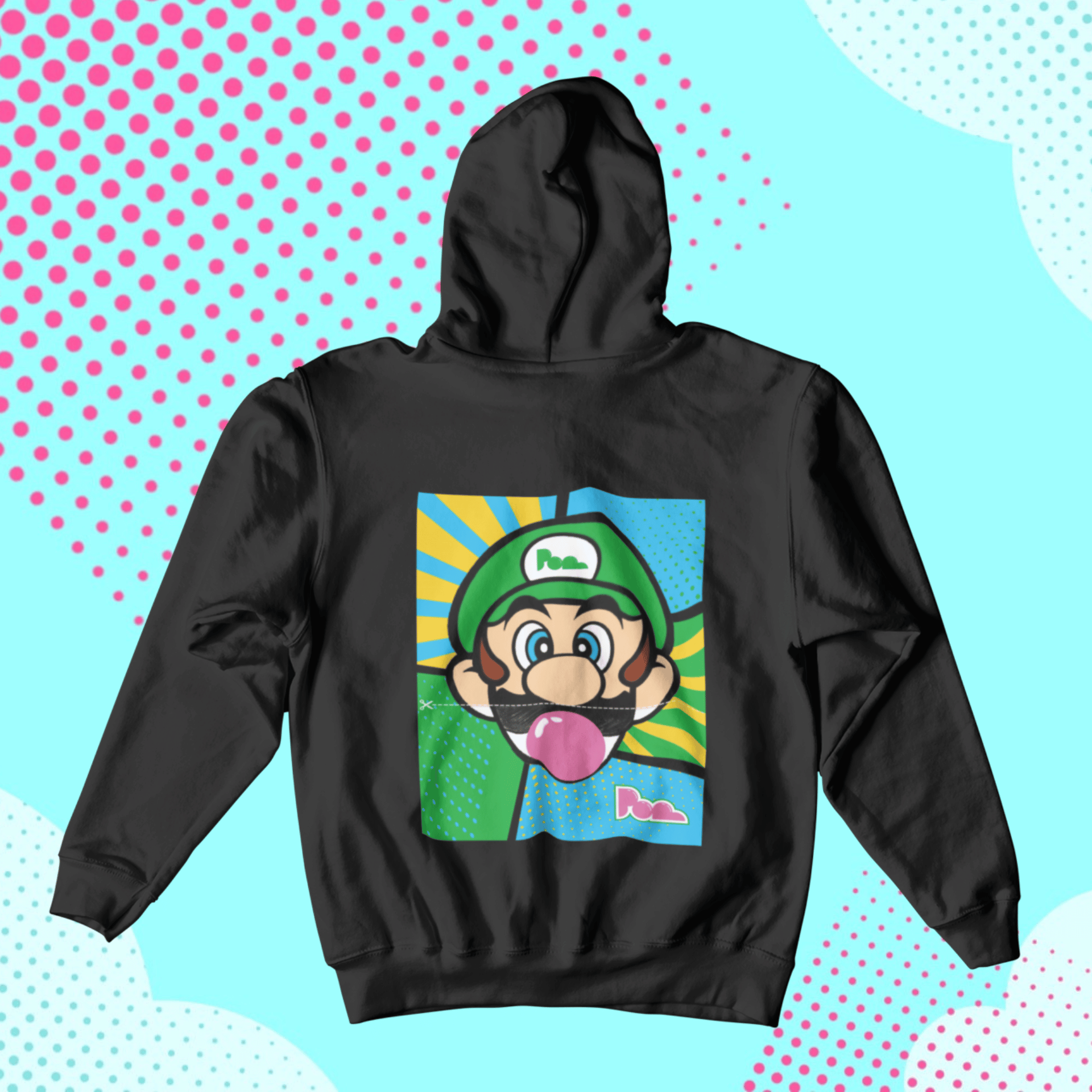 Felpa Pop con Cappuccio "Luigi"