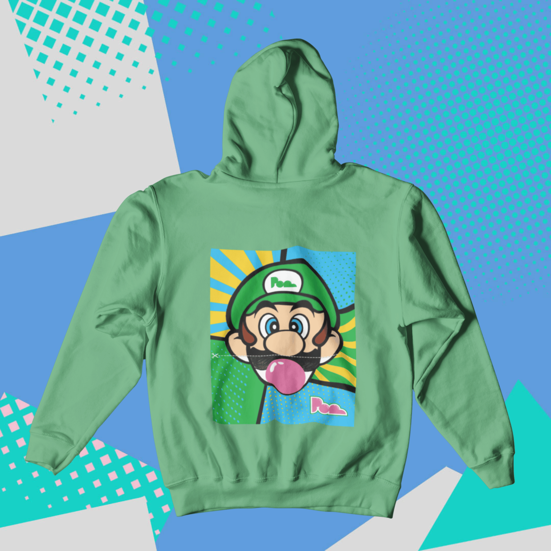 Felpa Pop con Cappuccio "Luigi"