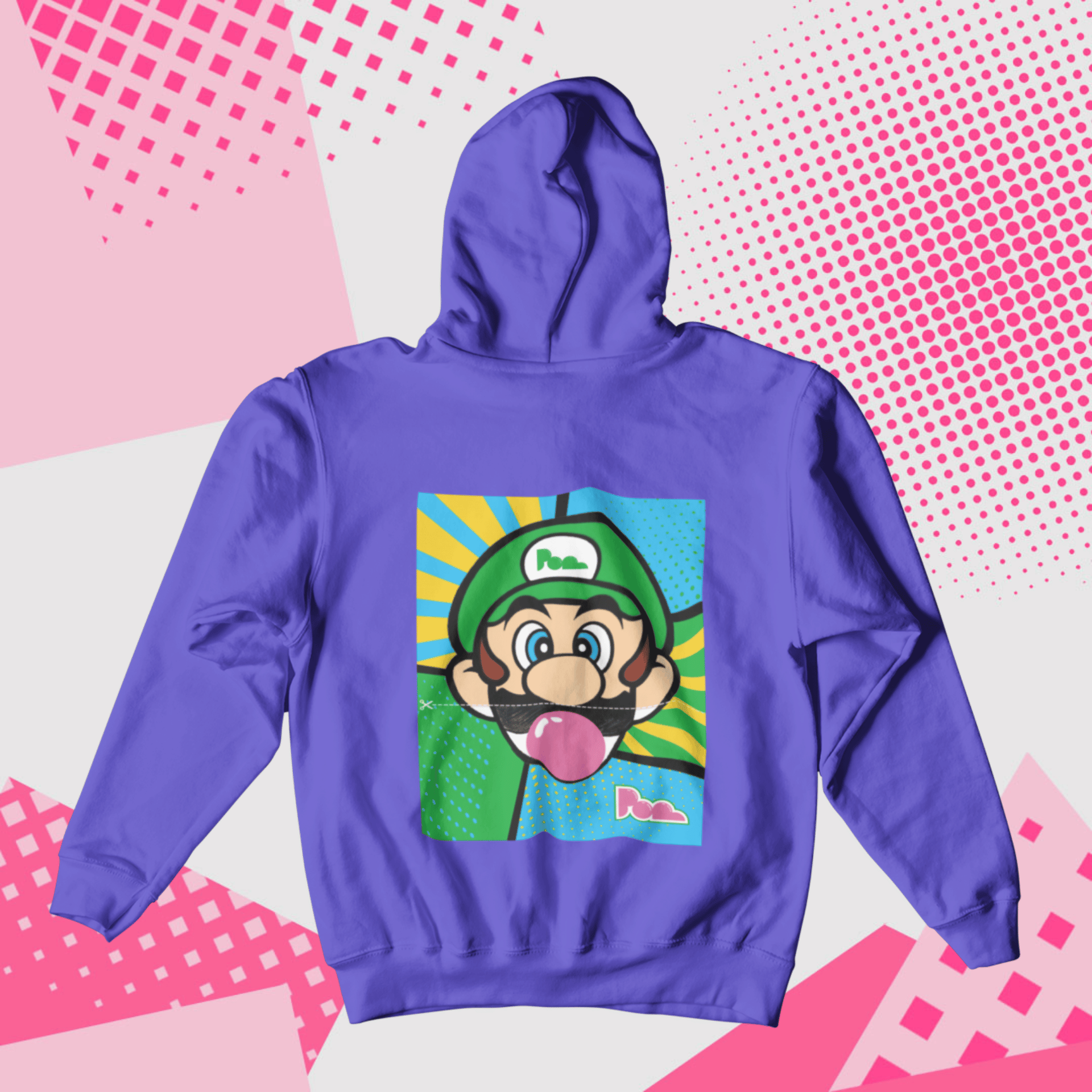 Felpa Pop con Cappuccio "Luigi"