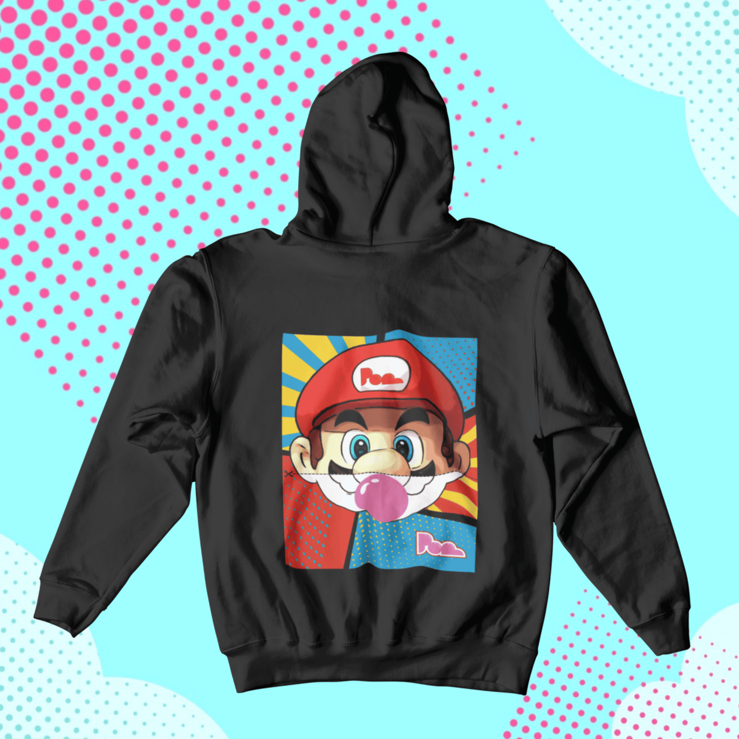 Felpa Pop con Cappuccio "Mario"