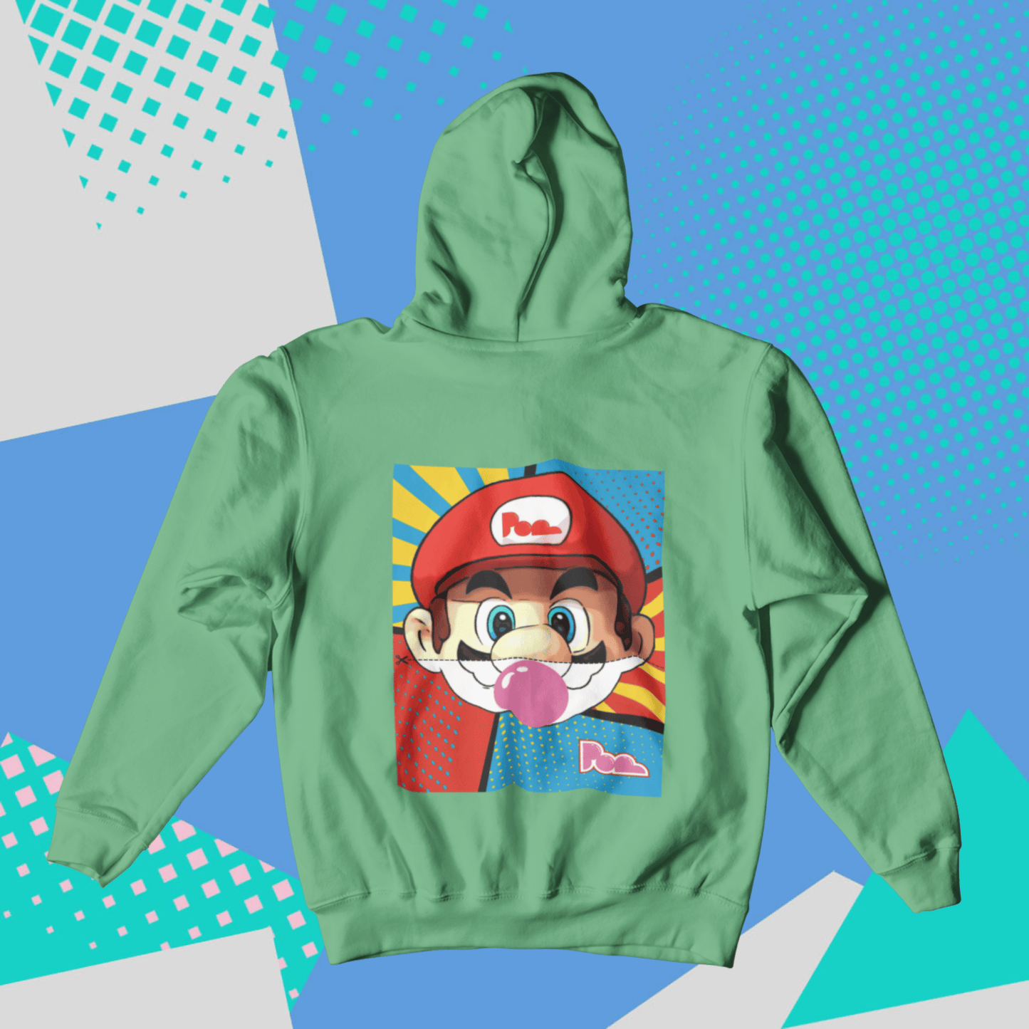 Felpa Pop con Cappuccio "Mario"