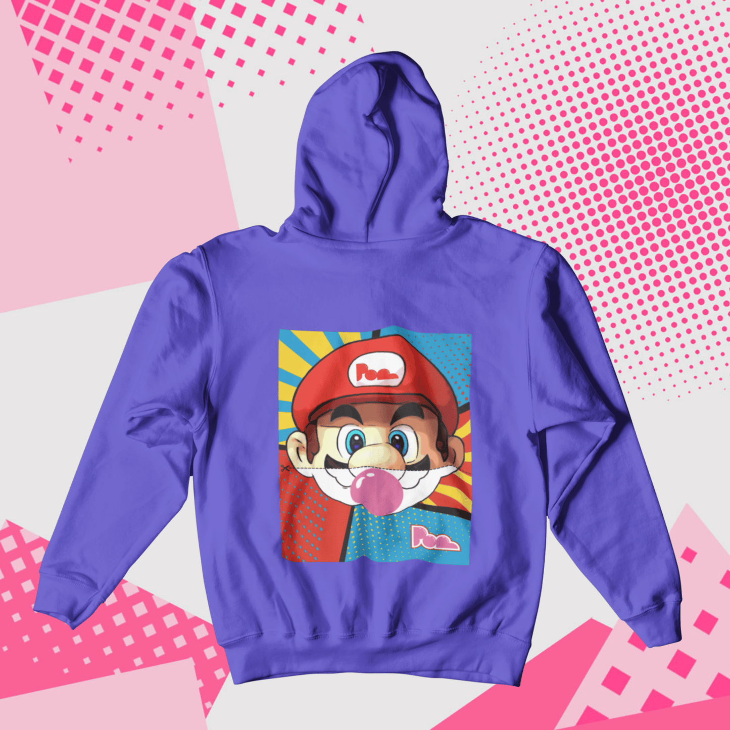 Felpa Pop con Cappuccio "Mario"